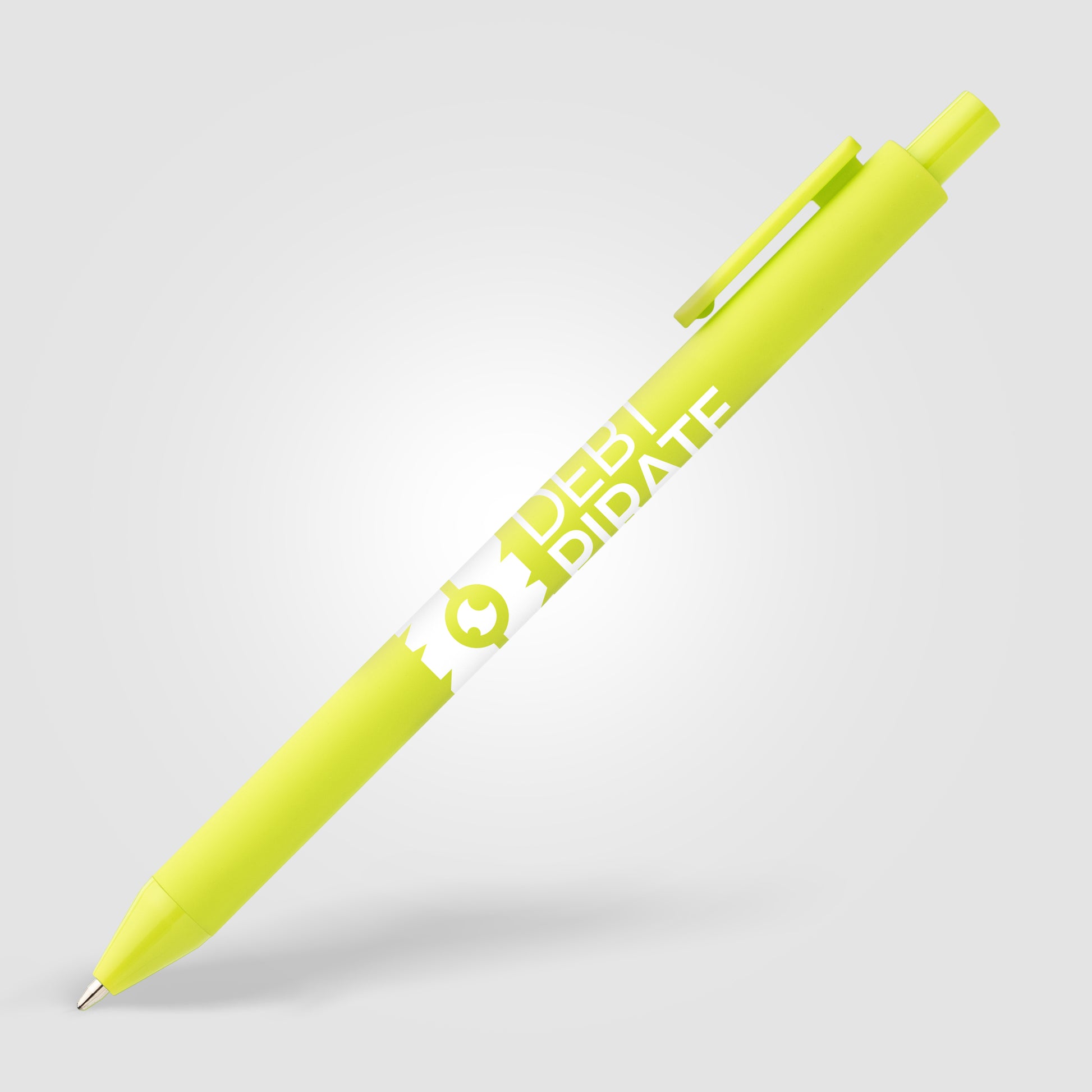 Bloom Recycled Plastic Retractable Soft Touch Pen-12