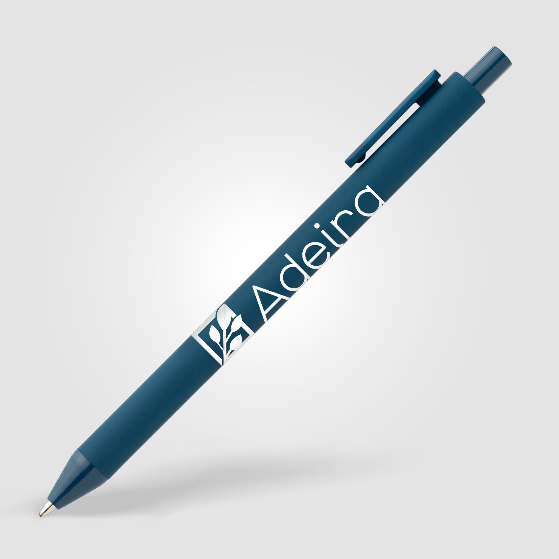 Bloom Recycled Plastic Retractable Soft Touch Pen-4