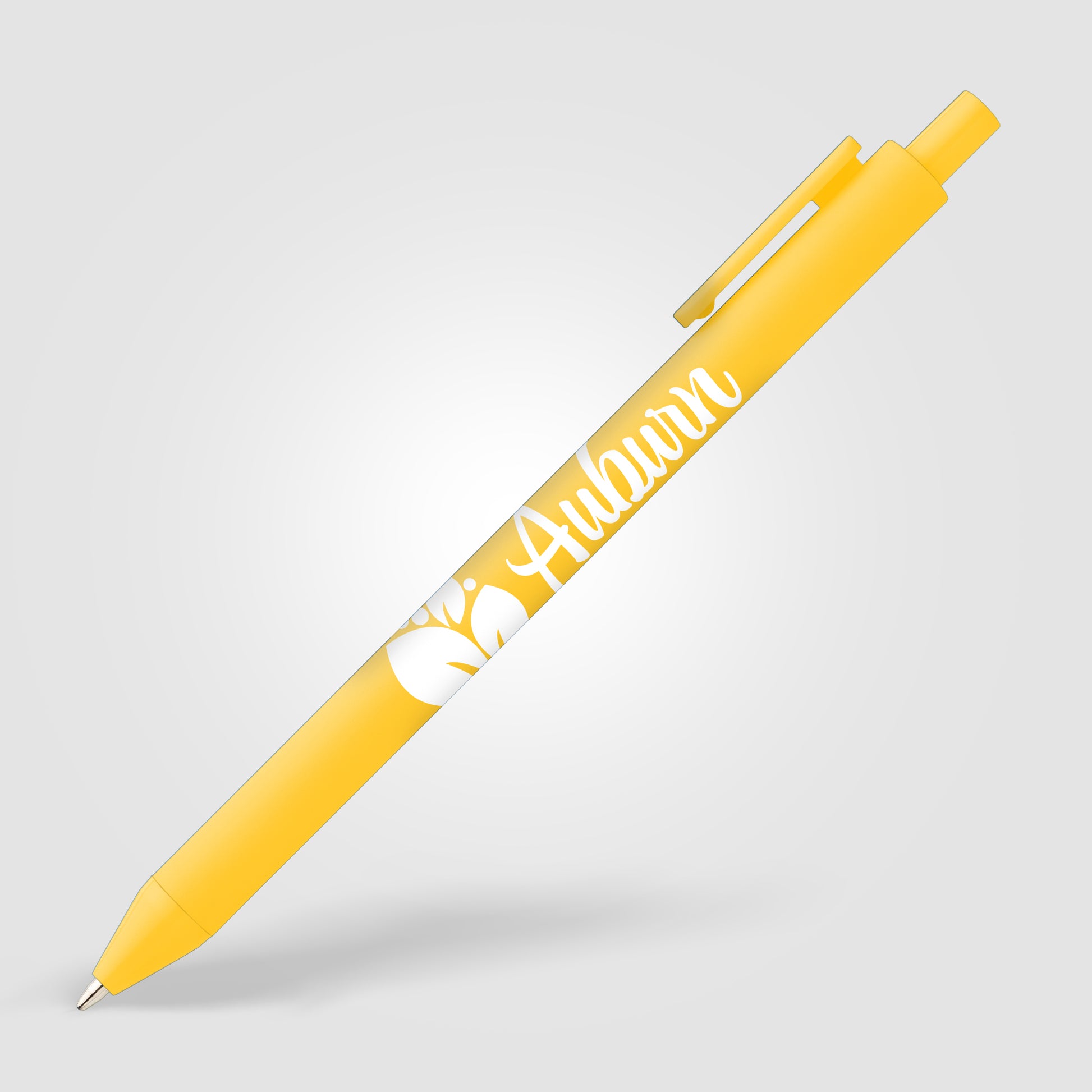 Bloom Recycled Plastic Retractable Soft Touch Pen-9