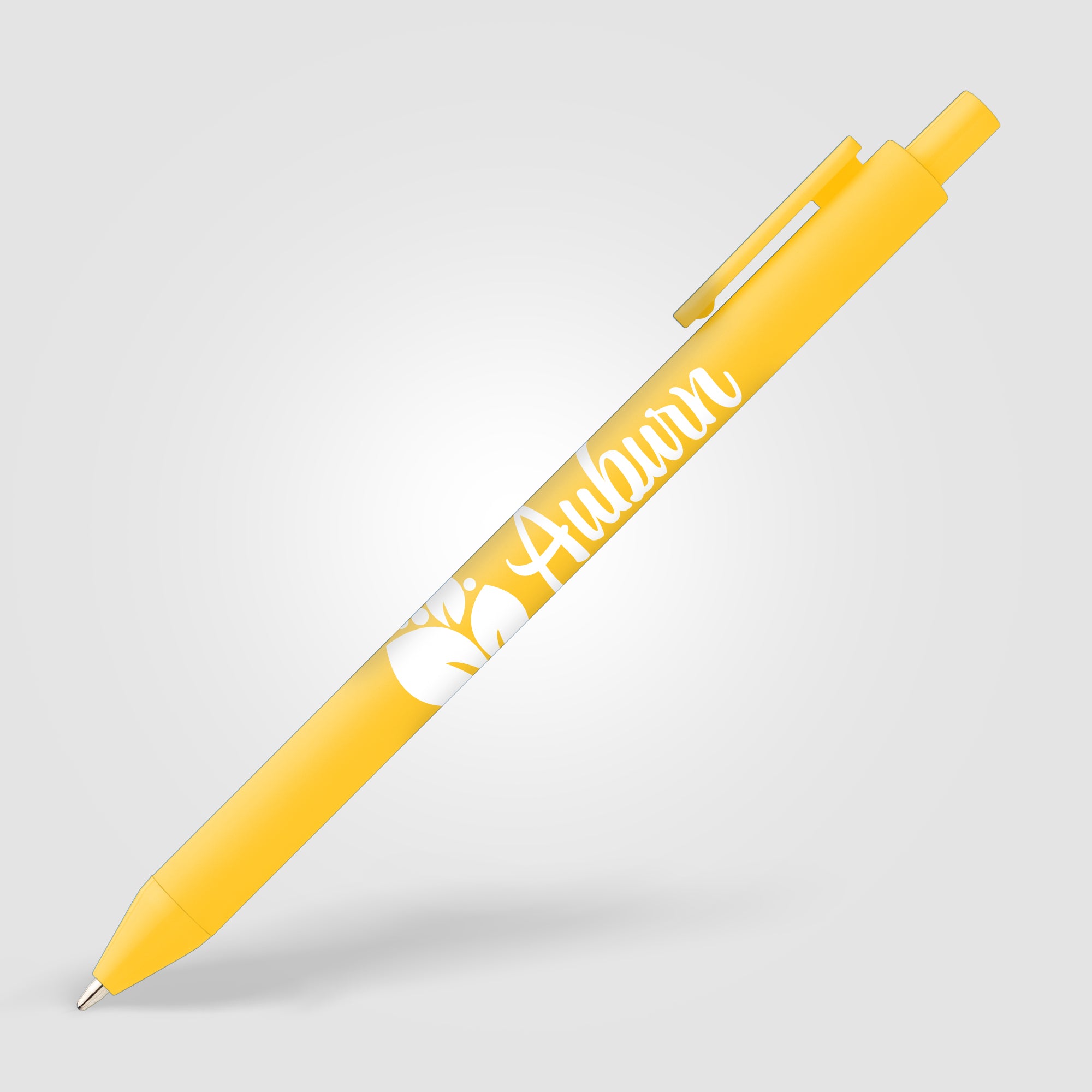 Bloom Recycled Plastic Retractable Soft Touch Pen-zoom-9