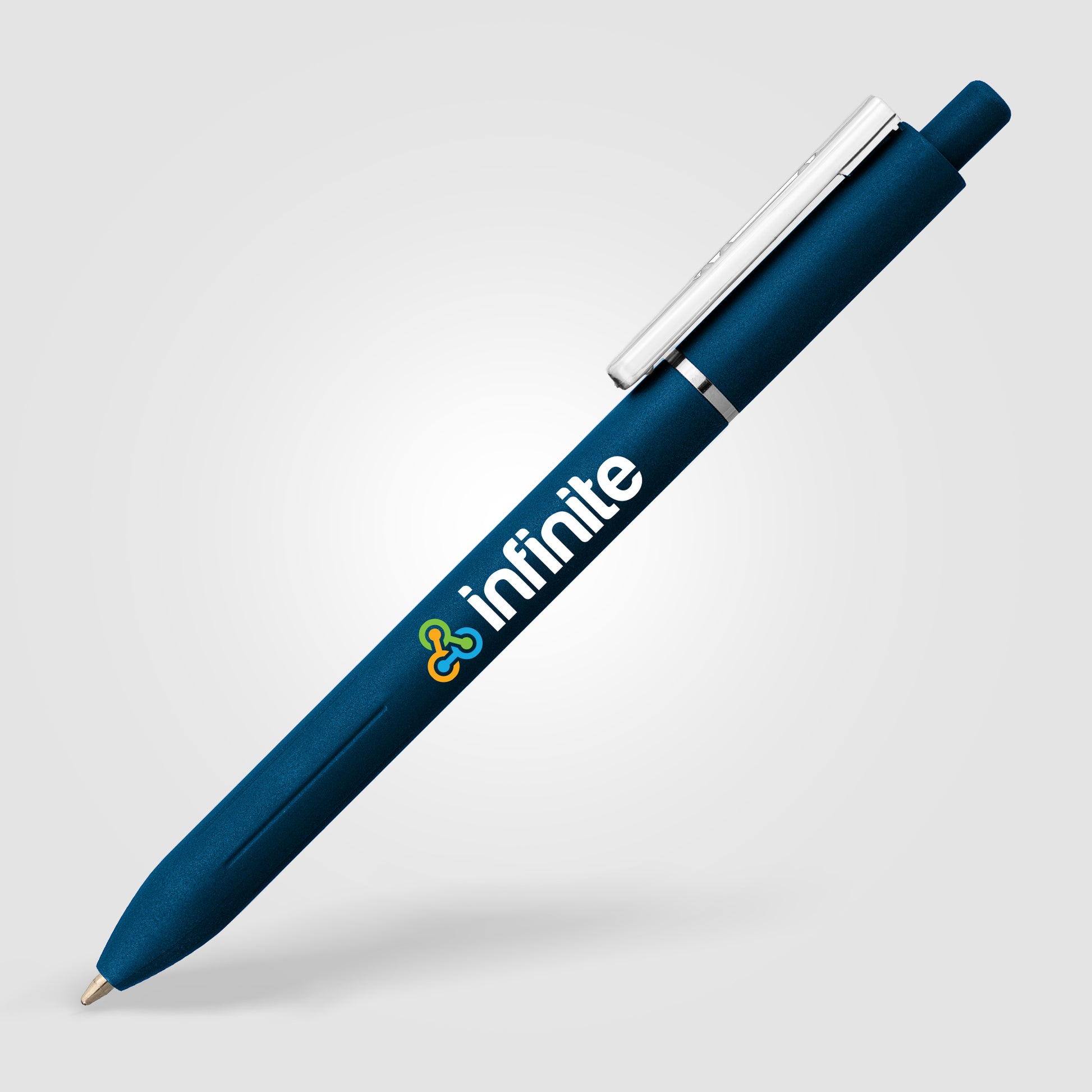 Lark Recycled Plastic Retractable Fidget Clip Pen - ColorJet-3