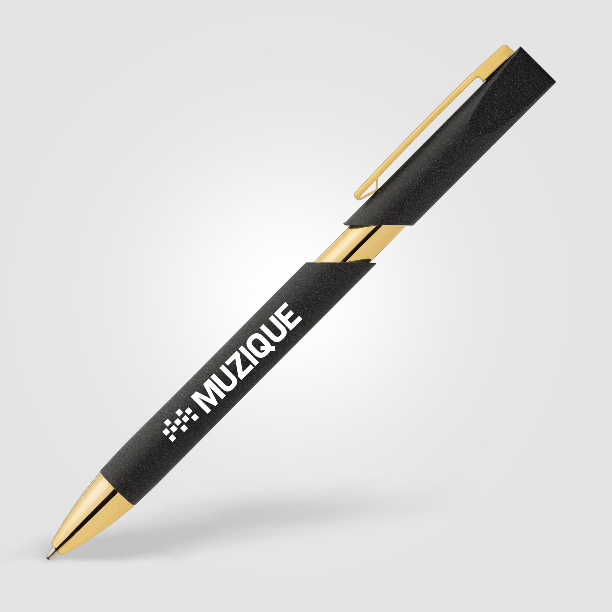 Aurelia Recycled Plastic Gold Trim Pen-2