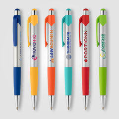 Image of the Smoothy Recycled Plastic Color Grip Pen - ColorJet promotional product, SKU AMJ-C.