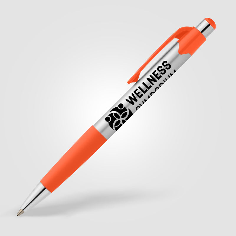 Smoothy Recycled Plastic Color Grip Pen-zoom-
