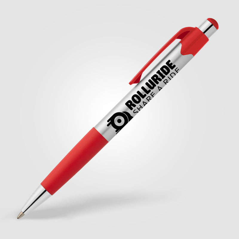 Smoothy Recycled Plastic Color Grip Pen-zoom-