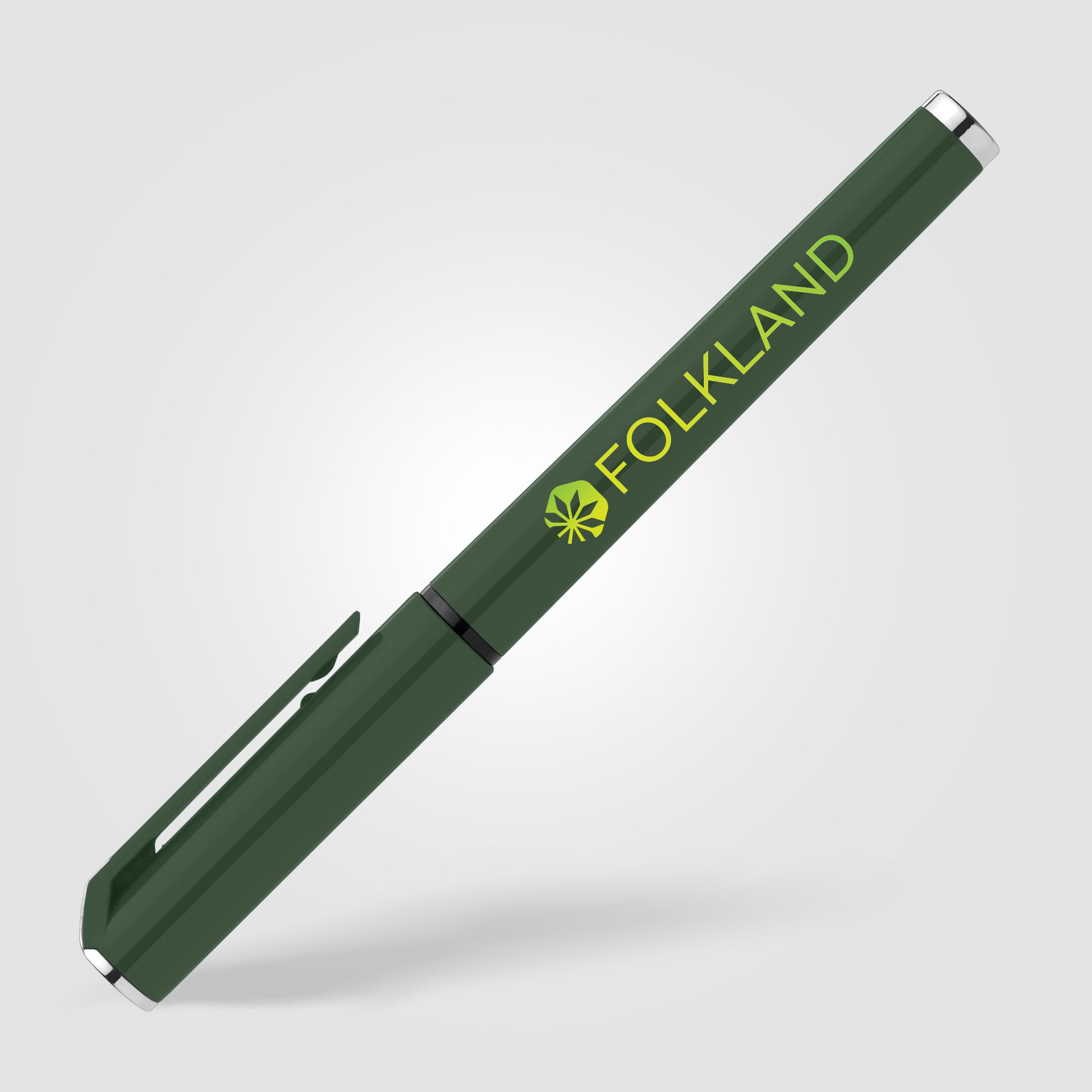 Islander Recycled Plastic Monochrome Gel Grip Pen - ColorJet-3