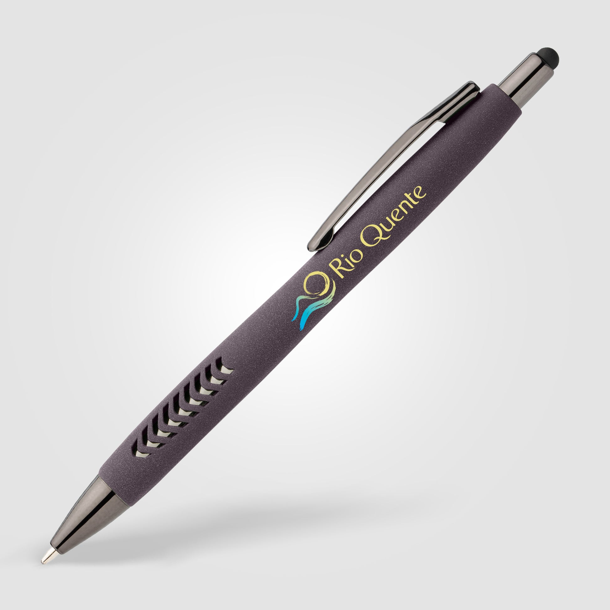 Avalon Recycled Plastic Stone Finish Stylus Pen - ColorJet-4