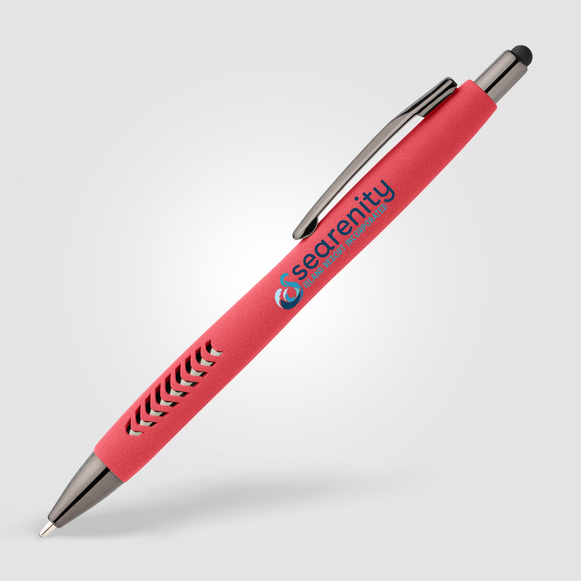 Avalon Recycled Plastic Stone Finish Stylus Pen - ColorJet-zoom-5