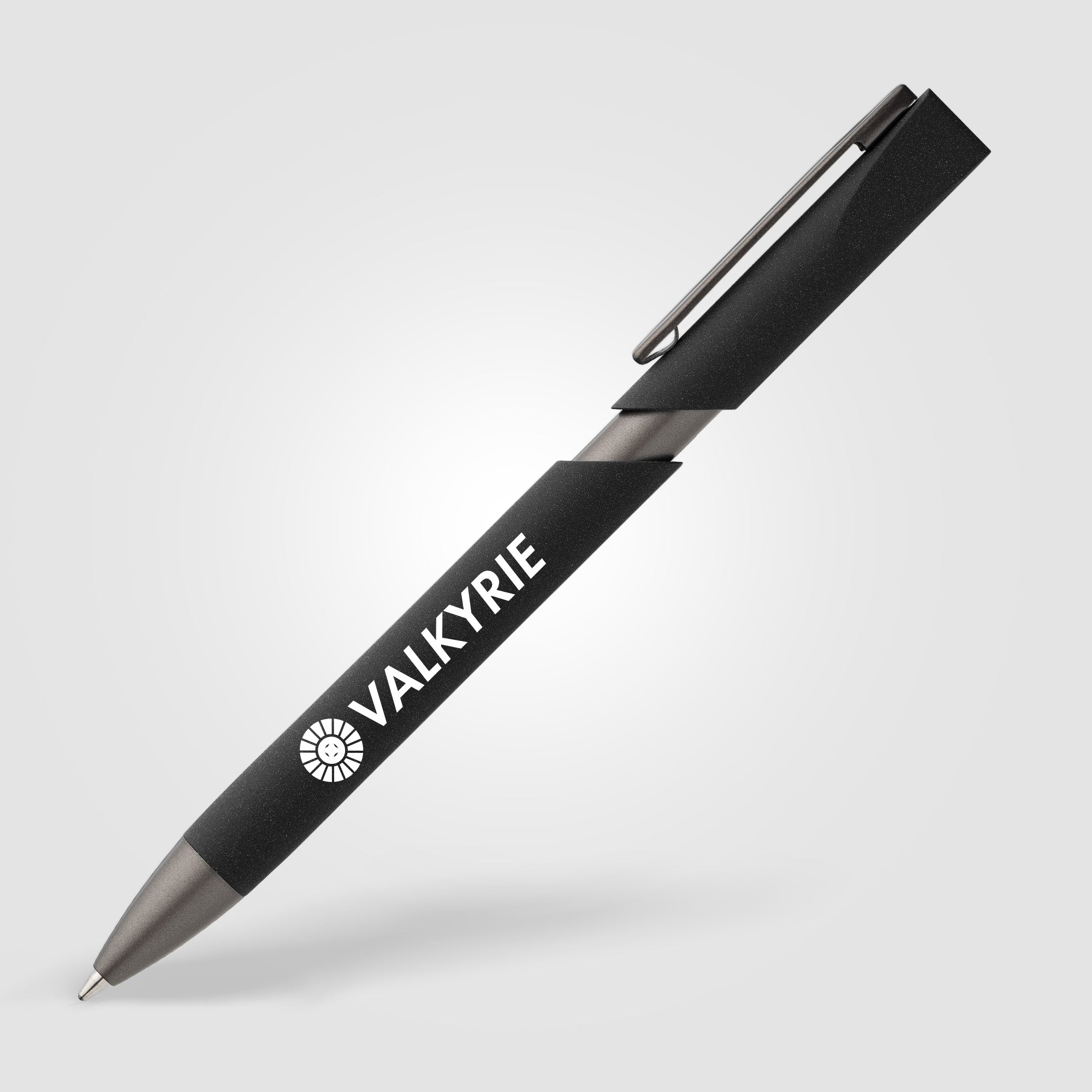 Kyra Recycled Plastic Stone Finish Pen-zoom-2