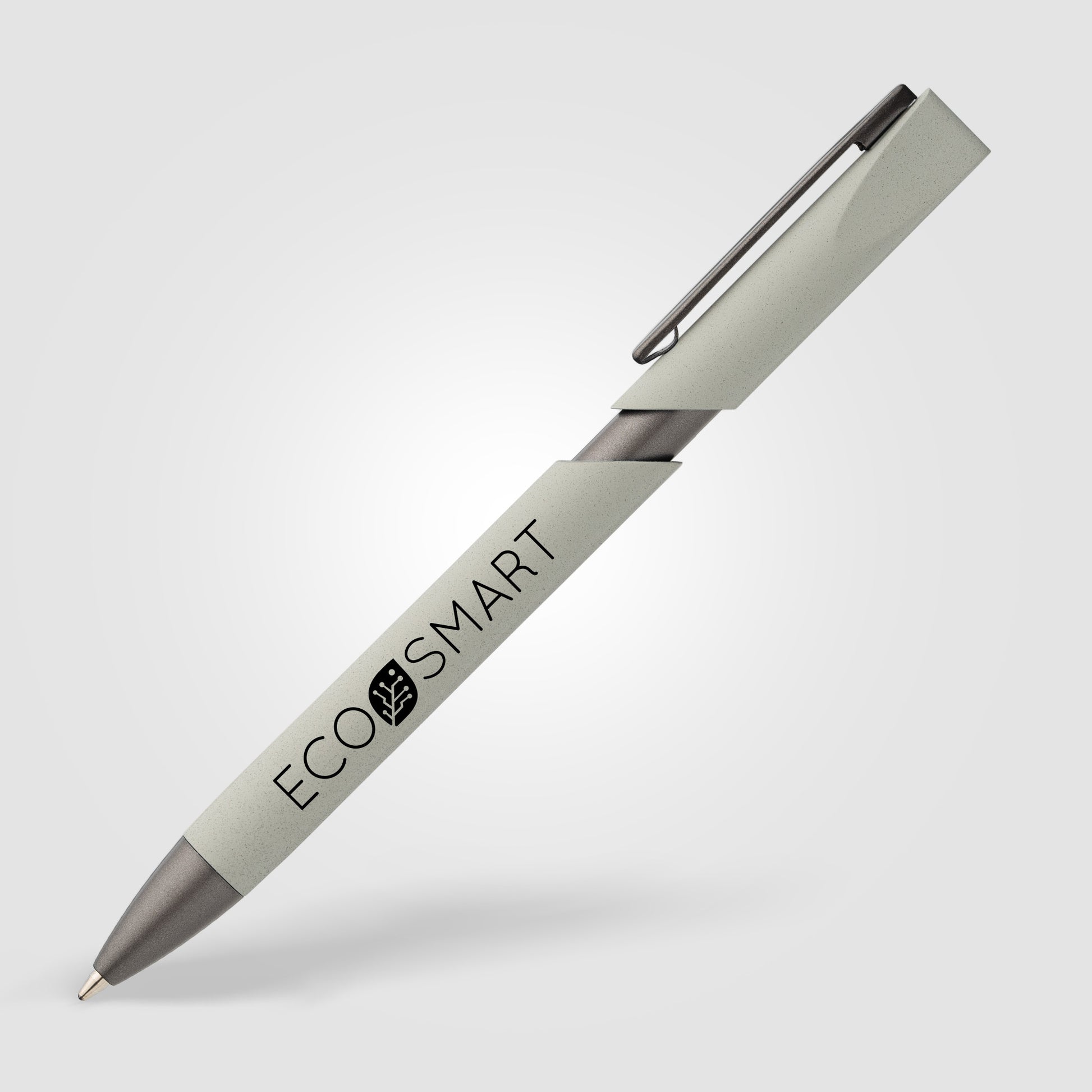 Kyra Recycled Plastic Stone Finish Pen-3