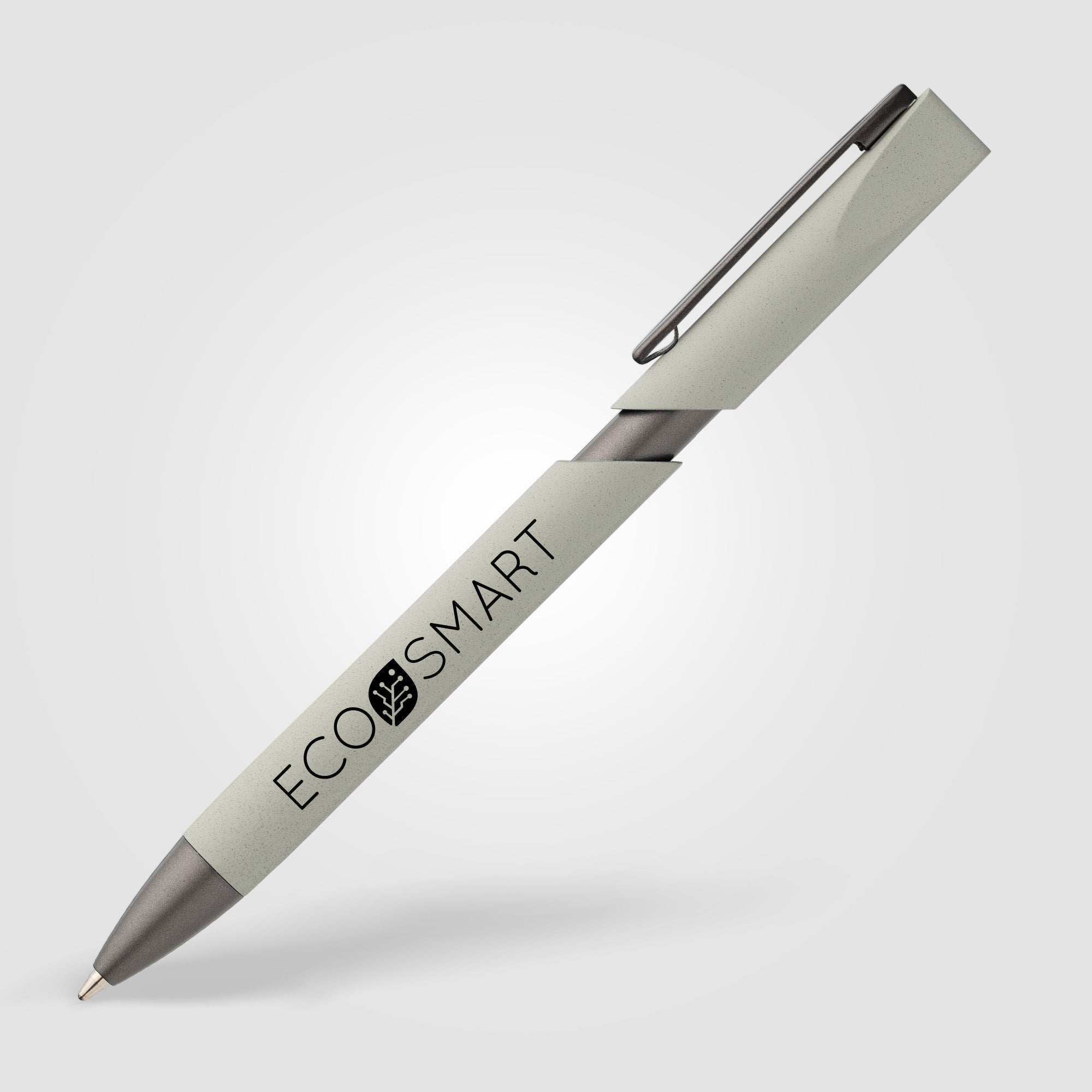 Kyra Recycled Plastic Stone Finish Pen-zoom-3