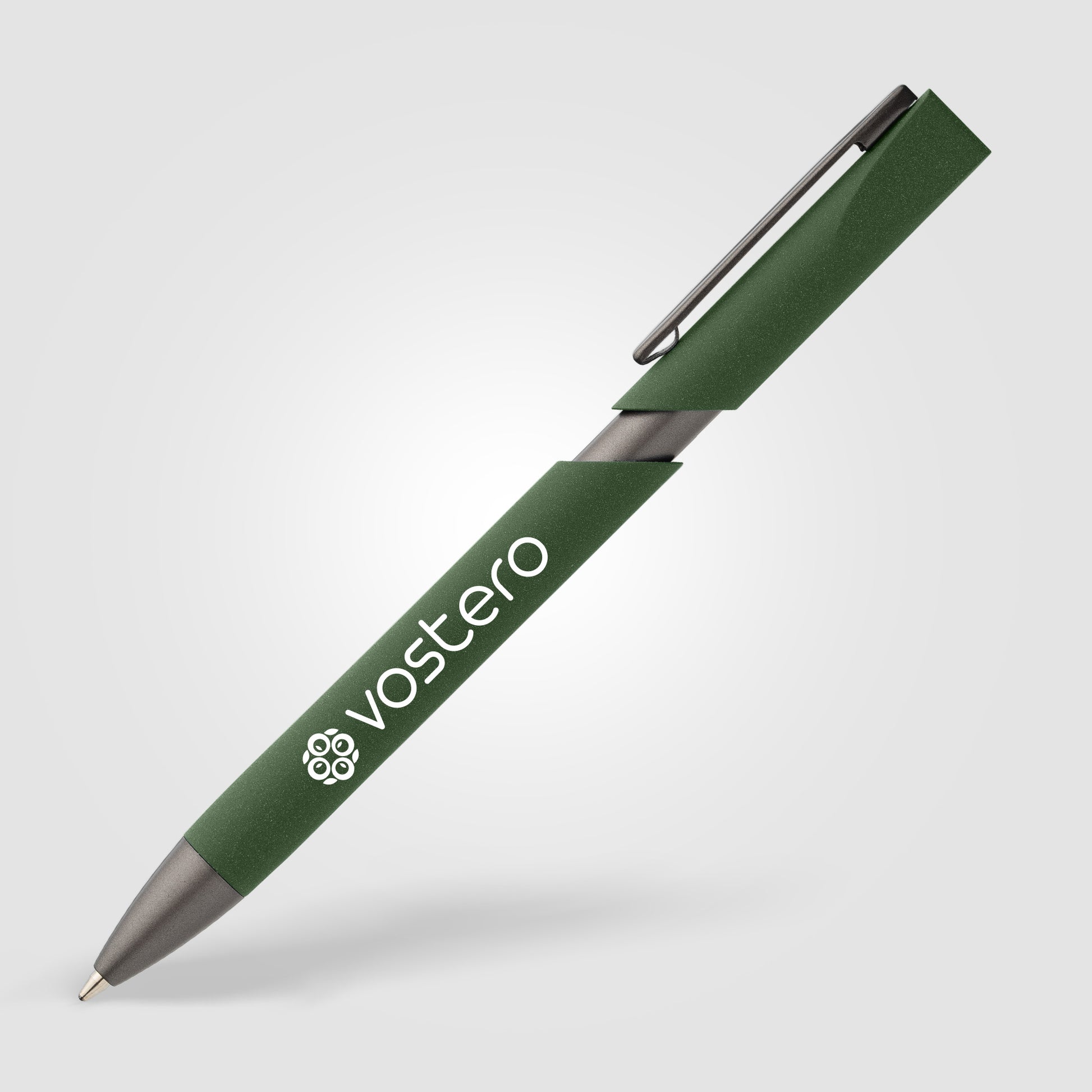 Kyra Recycled Plastic Stone Finish Pen-4