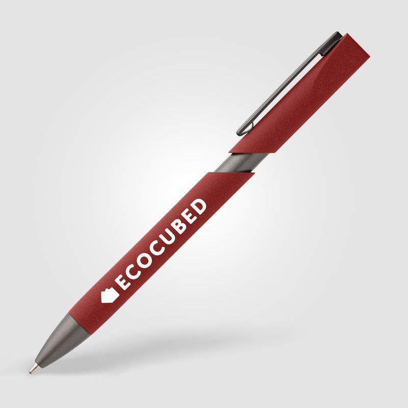 Kyra Recycled Plastic Stone Finish Pen-zoom-