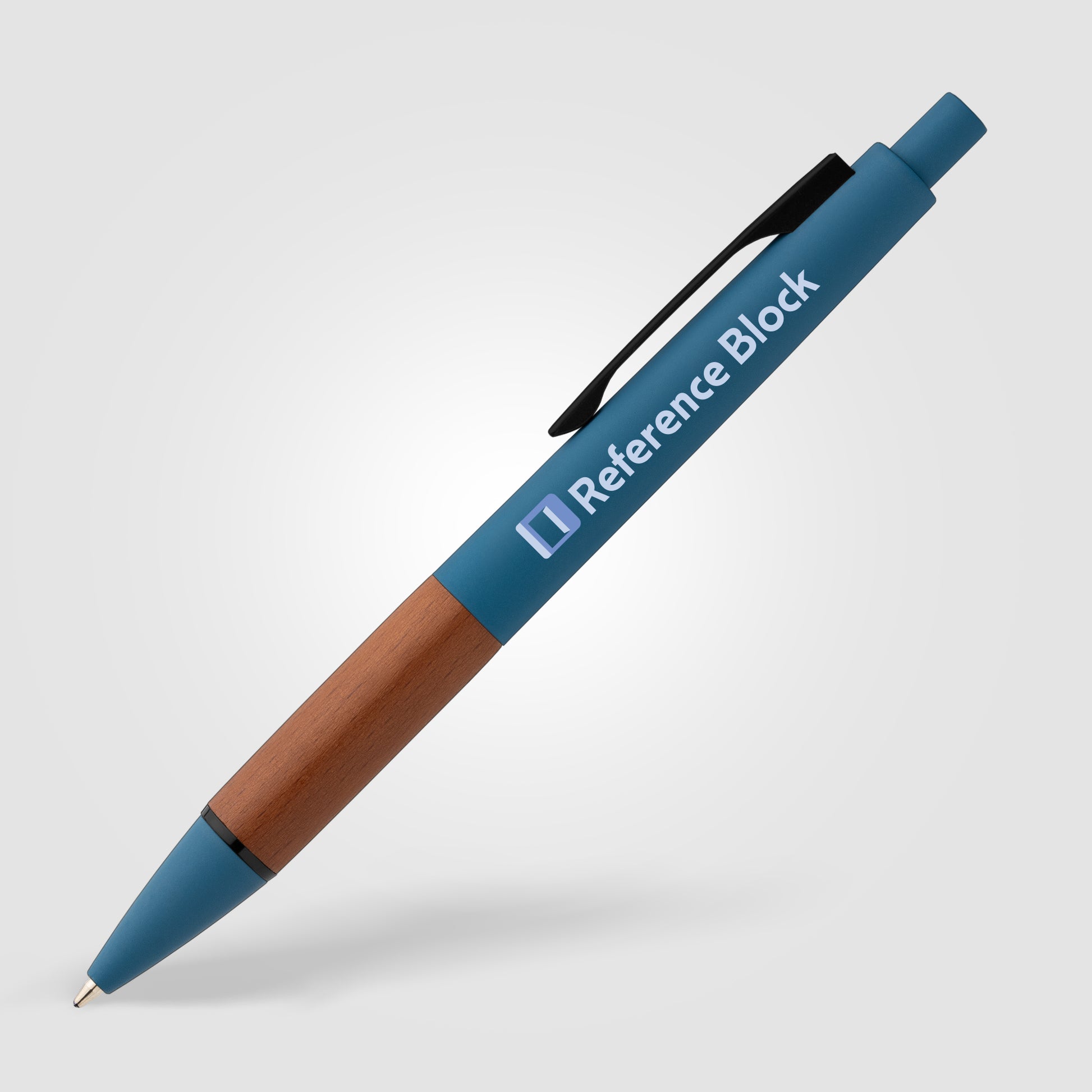 Tide Recycled Plastic Wood Grip Pen - ColorJet-4
