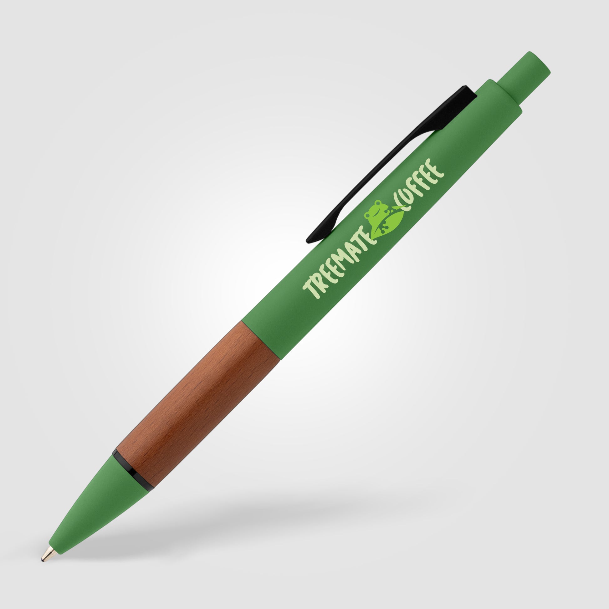 Tide Recycled Plastic Wood Grip Pen - ColorJet-2