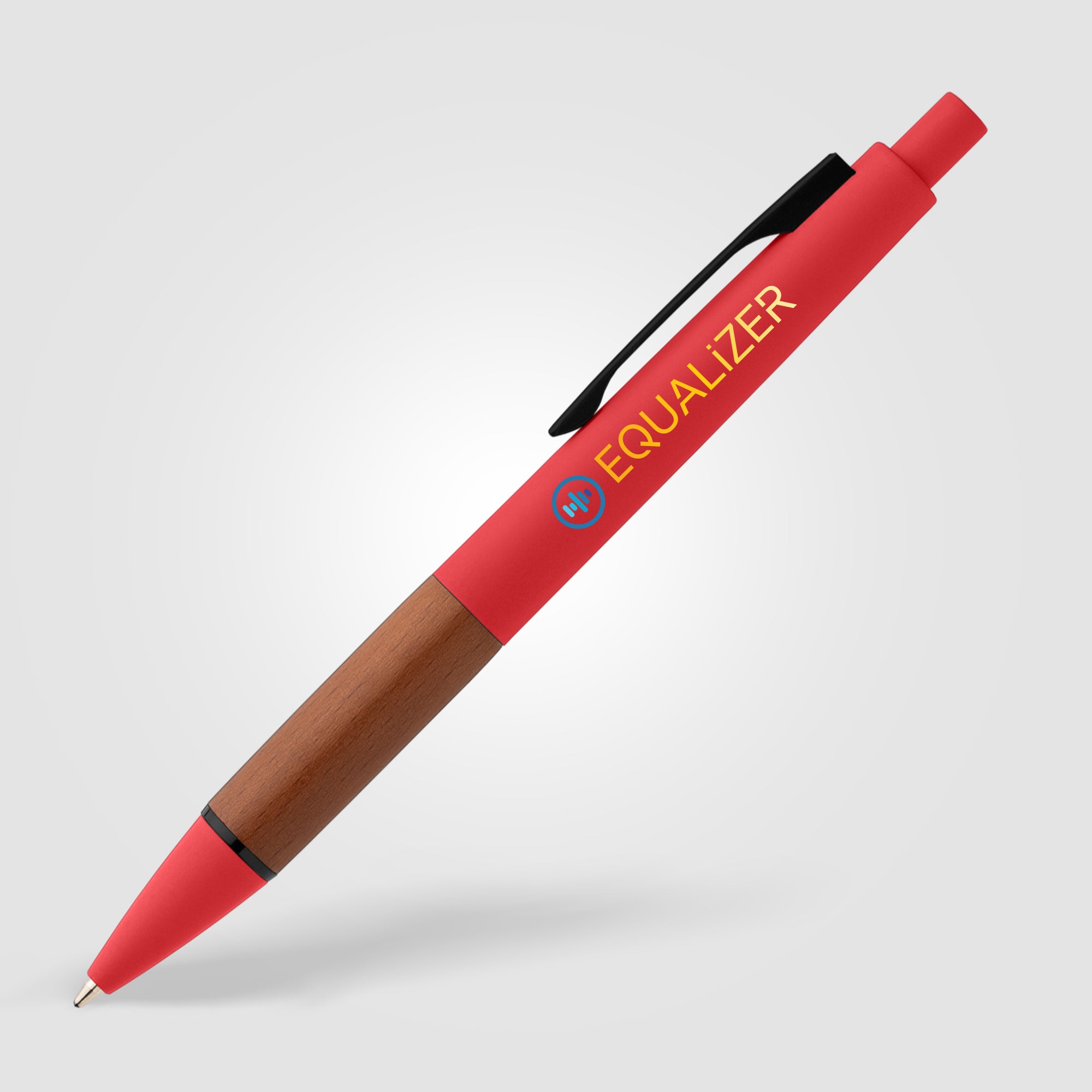 Tide Recycled Plastic Wood Grip Pen - ColorJet-zoom-3