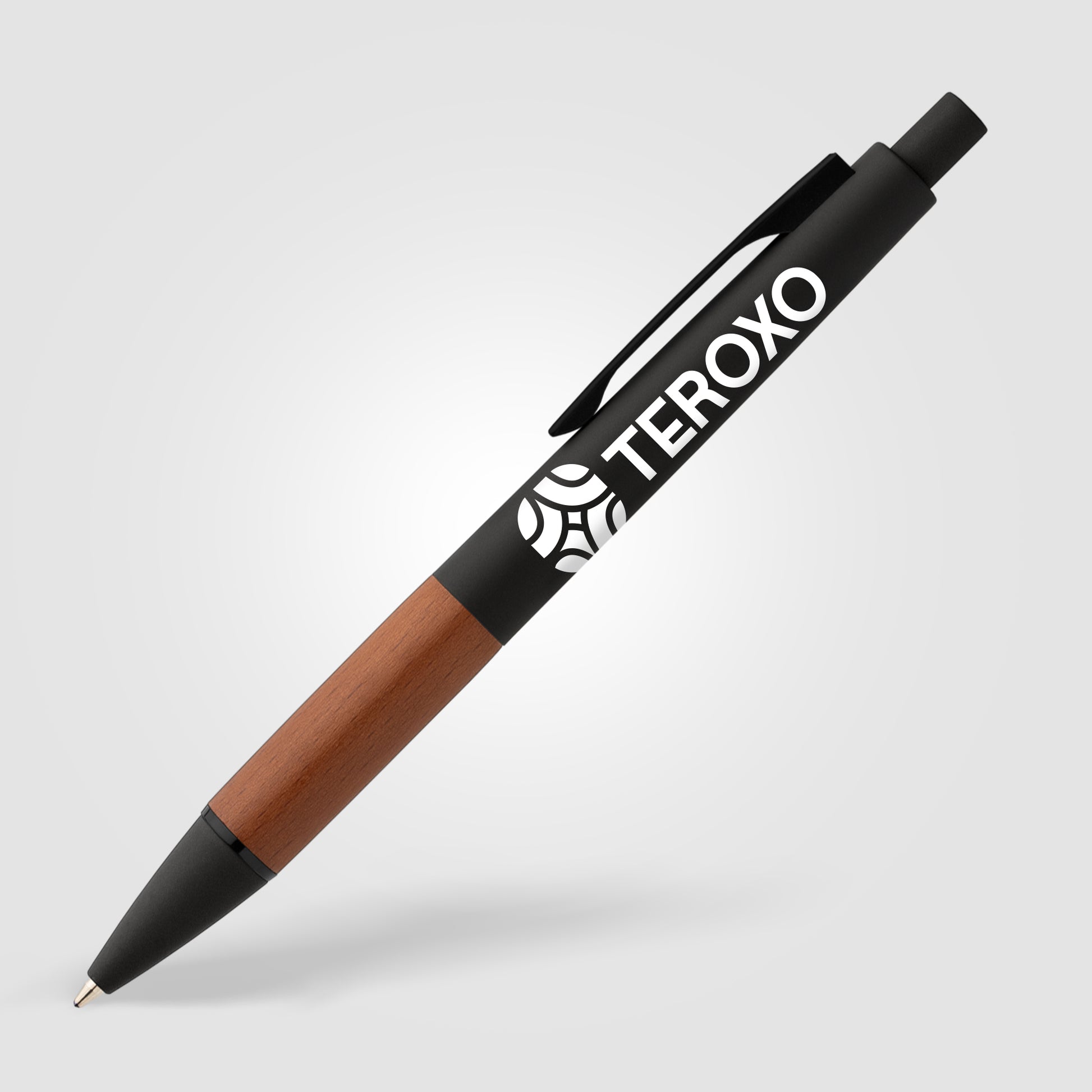 Tide Recycled Plastic Wood Grip Pen-2