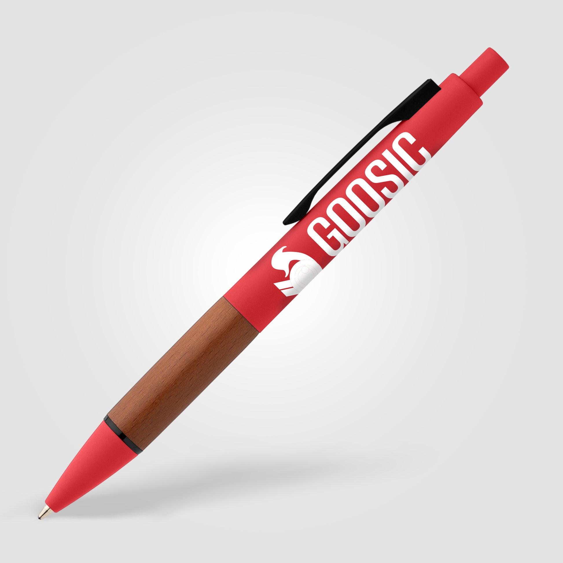 Tide Recycled Plastic Wood Grip Pen-4