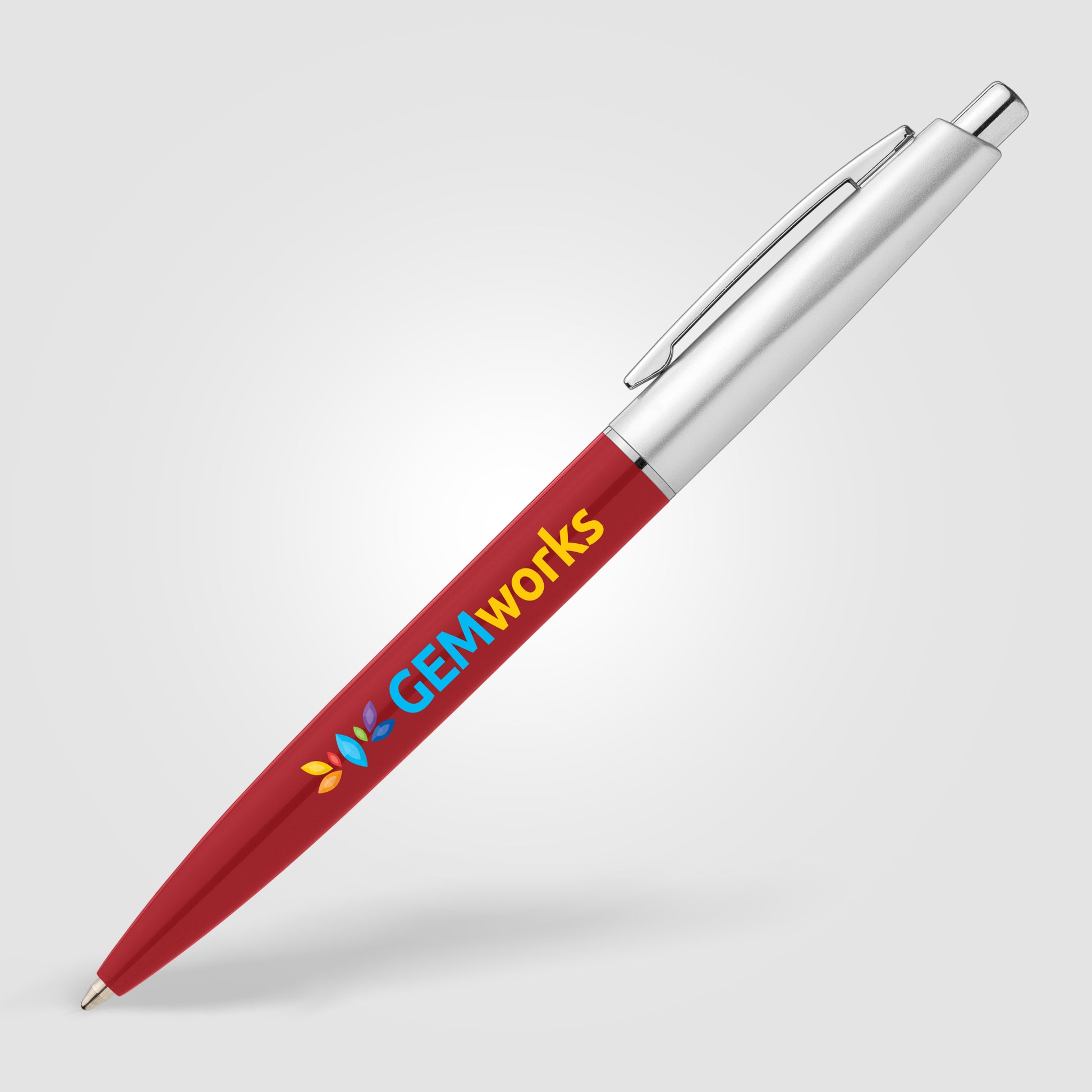 Natori Recycled Plastic Chrome Trim Pen - ColorJet-5