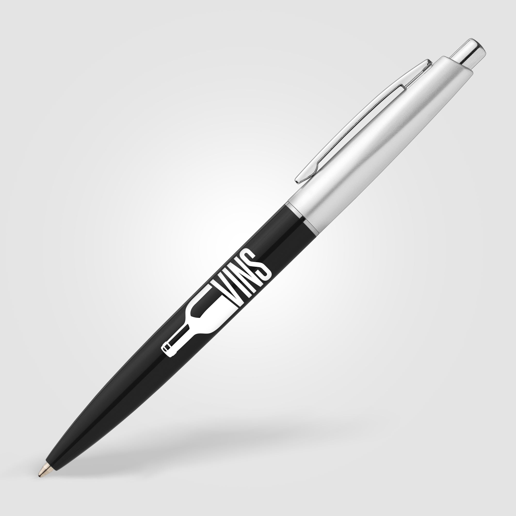 Natori Recycled Plastic Chrome Trim Pen-zoom-2