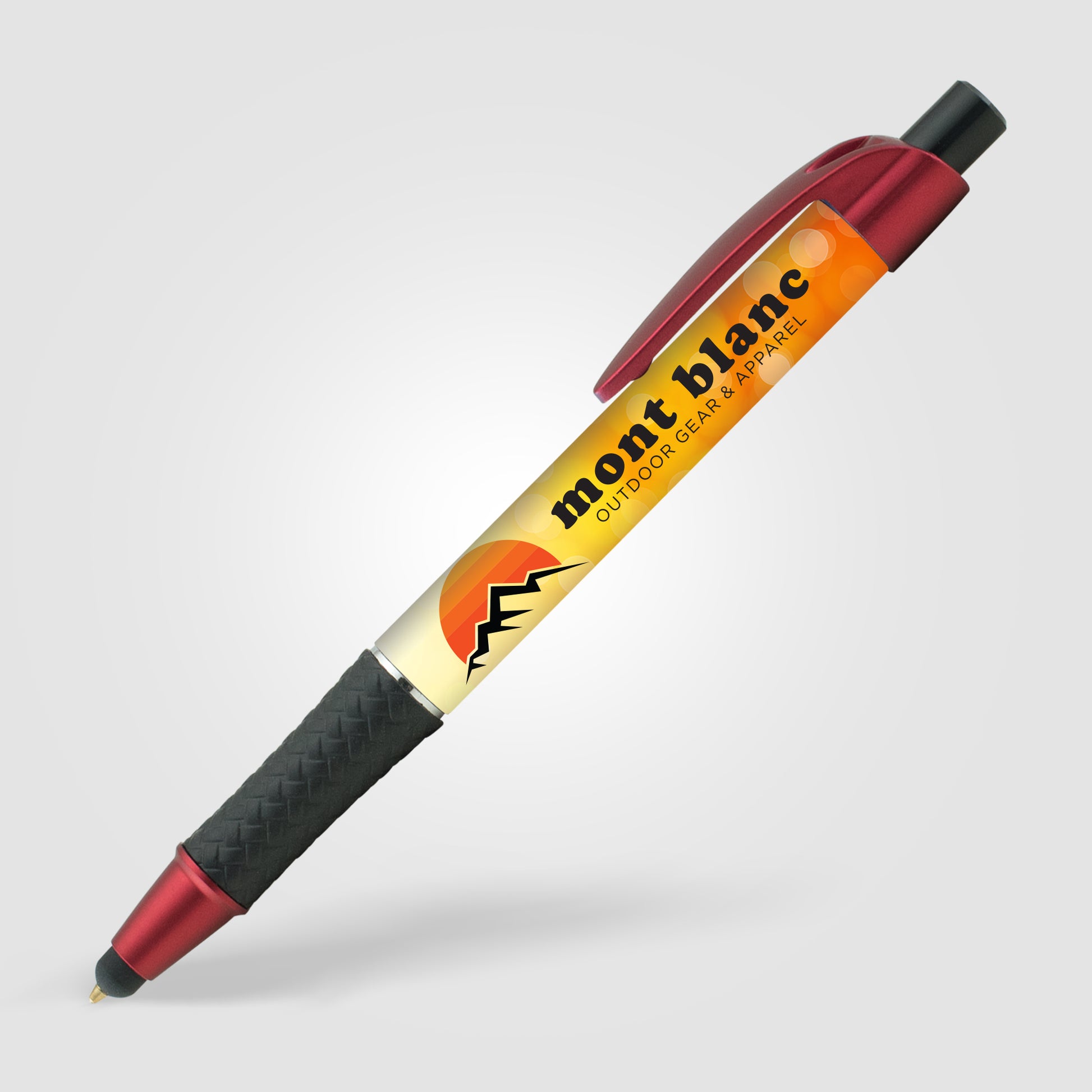 Elite Metallic w/ Stylus - Digital Full Color Wrap Pen-3