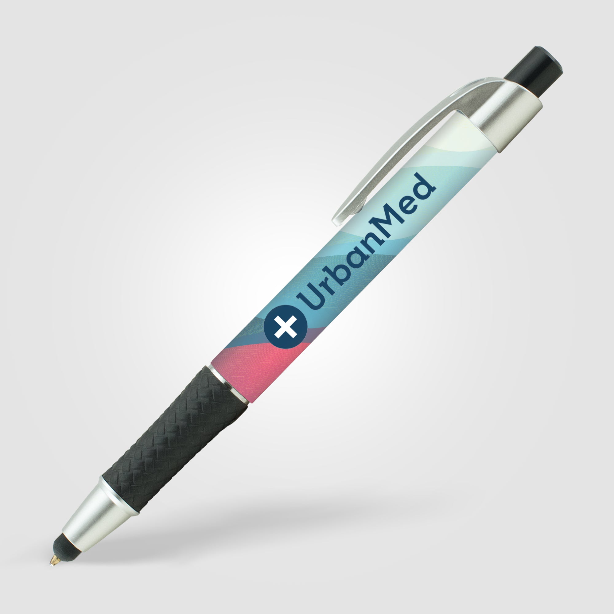 Elite Metallic w/ Stylus - Digital Full Color Wrap Pen