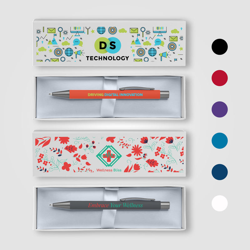 Bowie Softy in Premium Gift Box - ColorJet on Pen & Box-zoom-