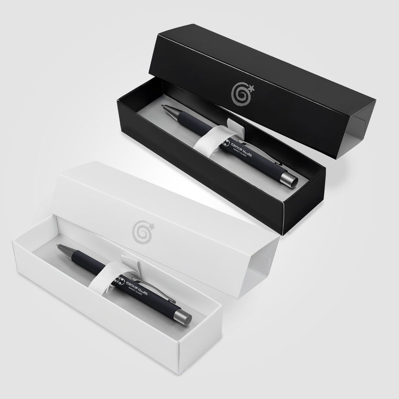 Bowie Softy in Premium Gift Box - Laser Engraved - Metal Pen-zoom-