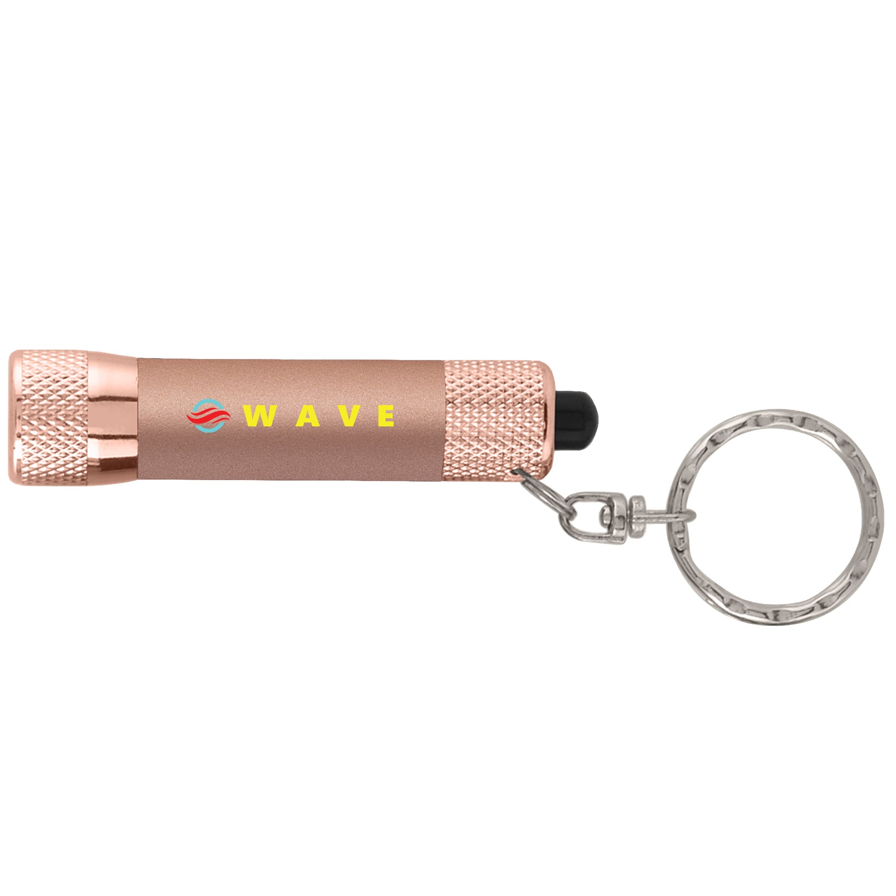 Chroma Softy Rose Gold Metallic - LED Flashlight with Keyring - ColorJet-3