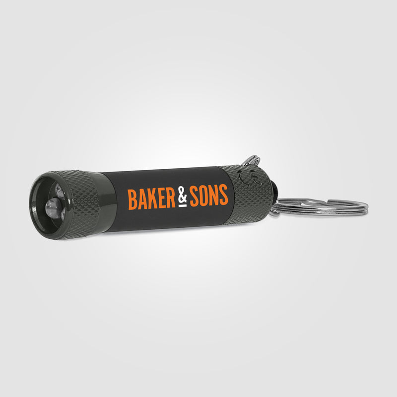 Chroma Softy Monochrome Classic - LED Flashlight with Keyring - ColorJet-zoom-