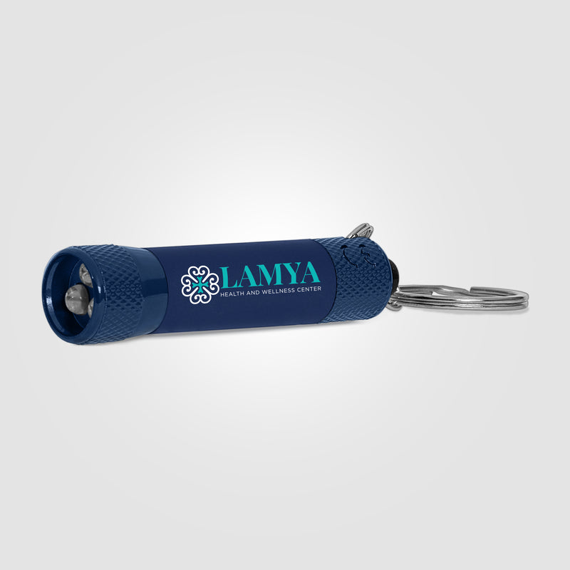 Chroma Softy Monochrome Classic - LED Flashlight with Keyring - ColorJet-zoom-