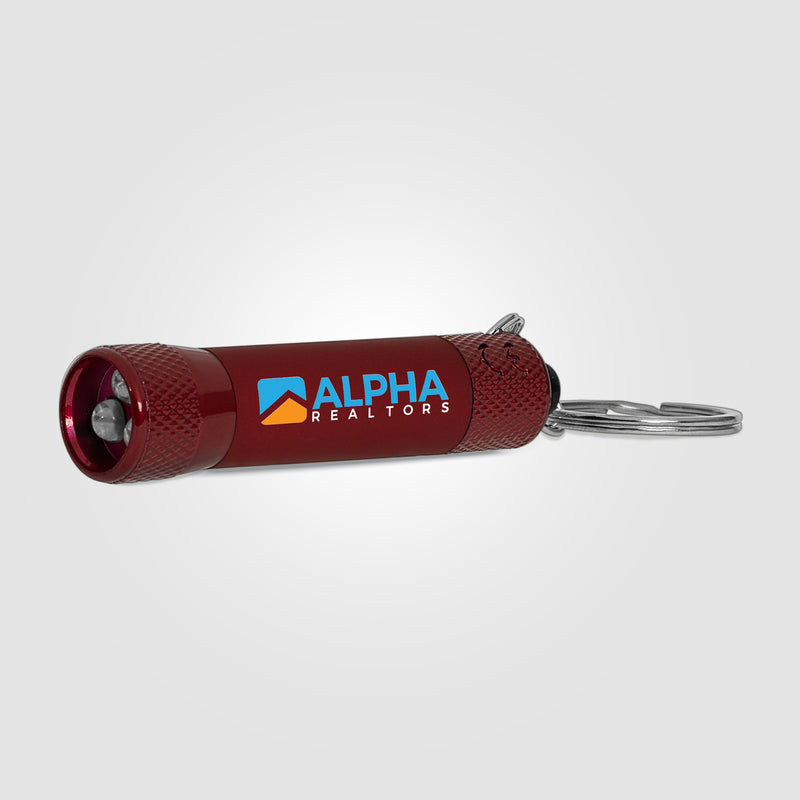 Chroma Softy Monochrome Classic - LED Flashlight with Keyring - ColorJet-zoom-