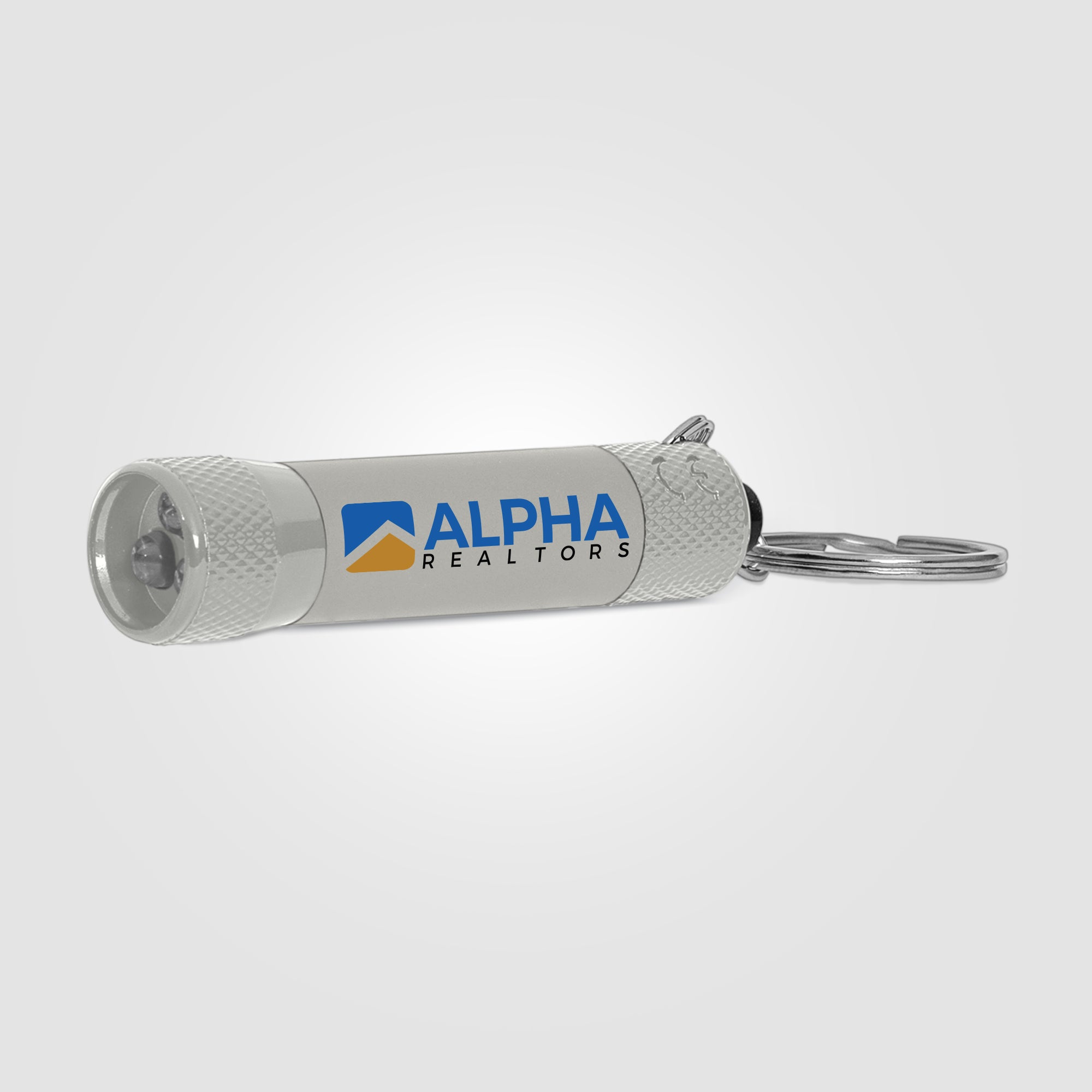 Chroma Softy Monochrome Metallic - LED Flashlight with Keyring - ColorJet-zoom-4