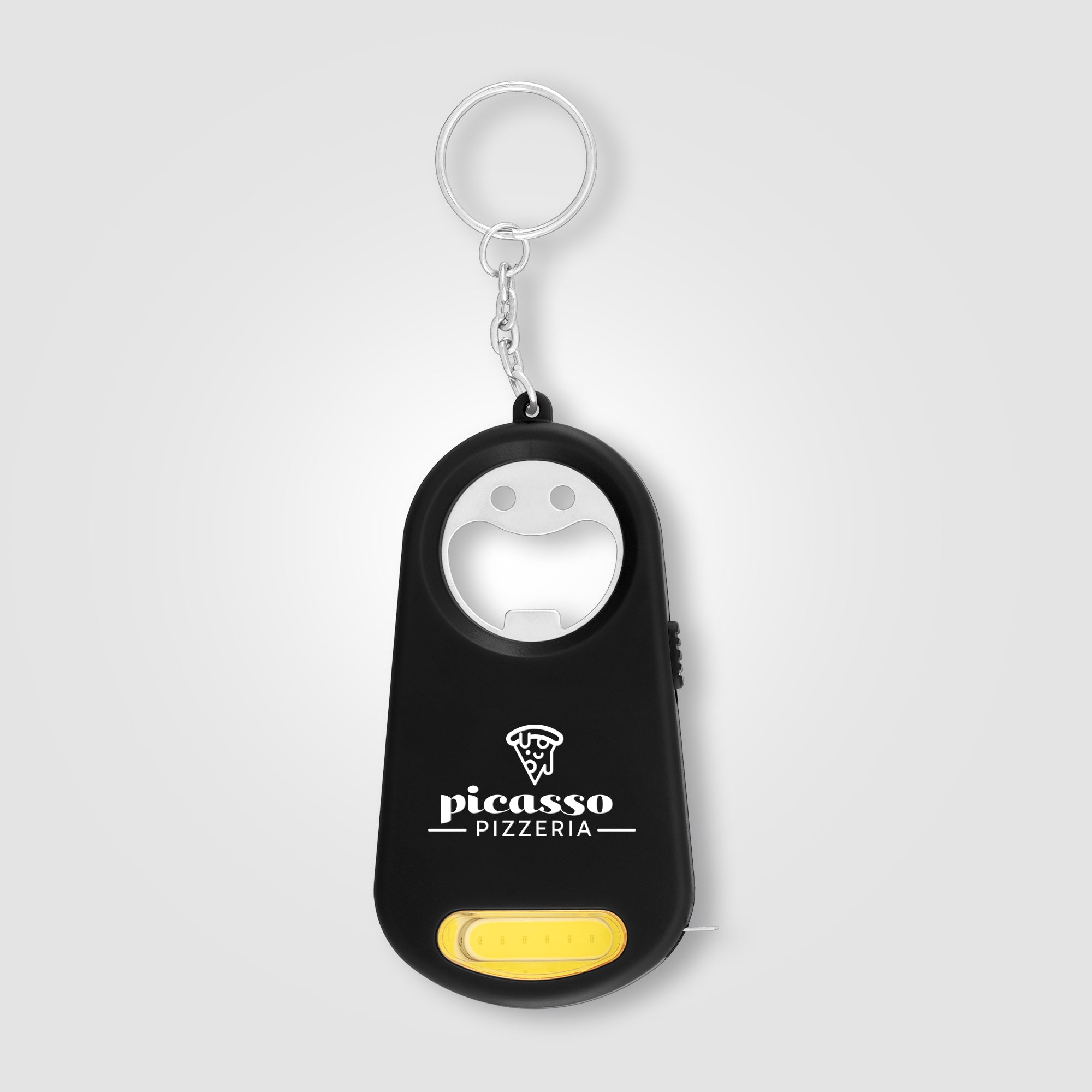 Casper LED Light, Bottle Opener, Keyring, Tape Measure