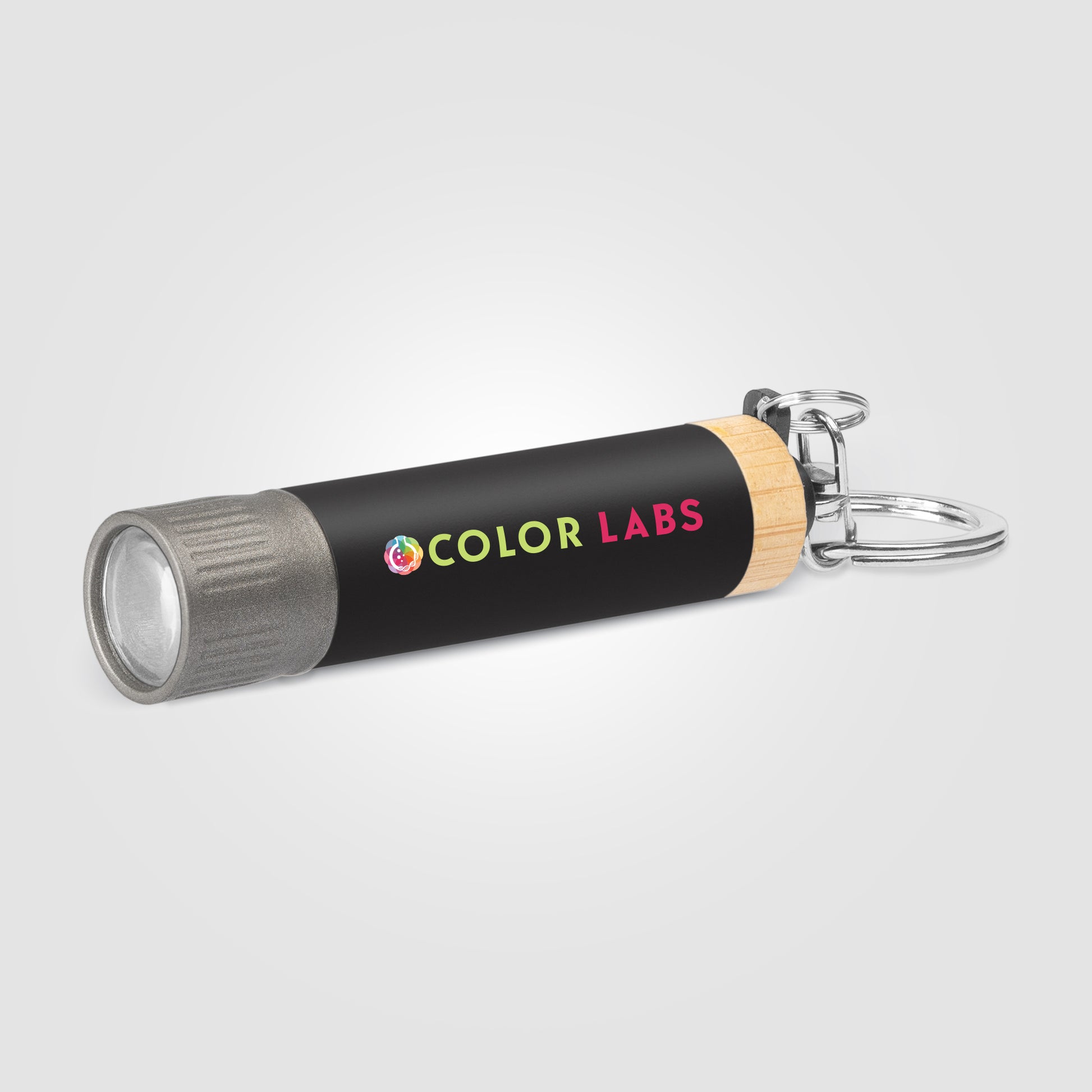 Reborn Recycled Aluminum Keychain Flashlight - ColorJet-2