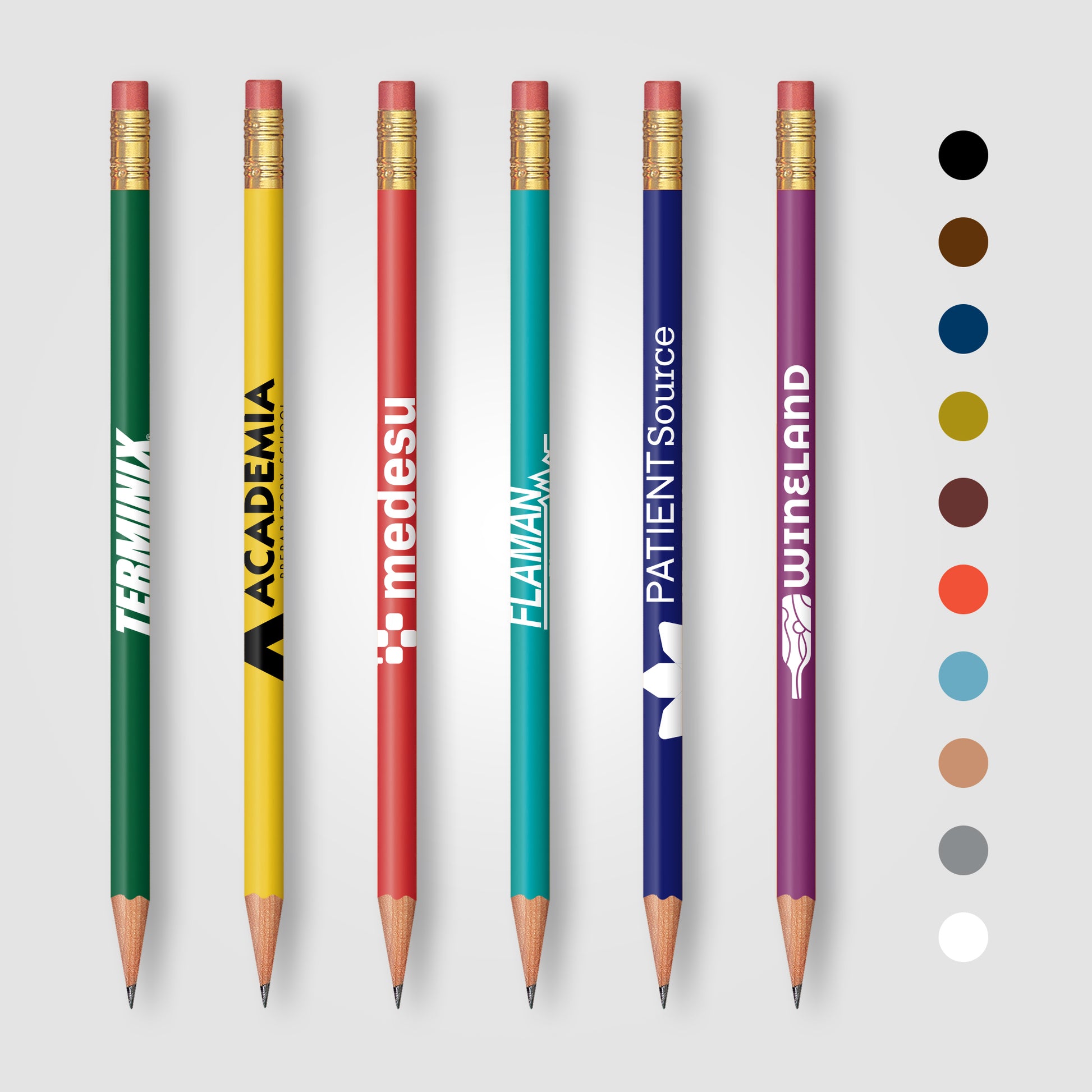 Image of the Round #2 Pencil promotional product, SKU FRD.