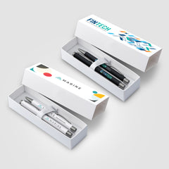 Image of the Bowie Ballpoint & Rollerball Gift Set - ColorJet on Pens & Box promotional product, SKU GHA-C.