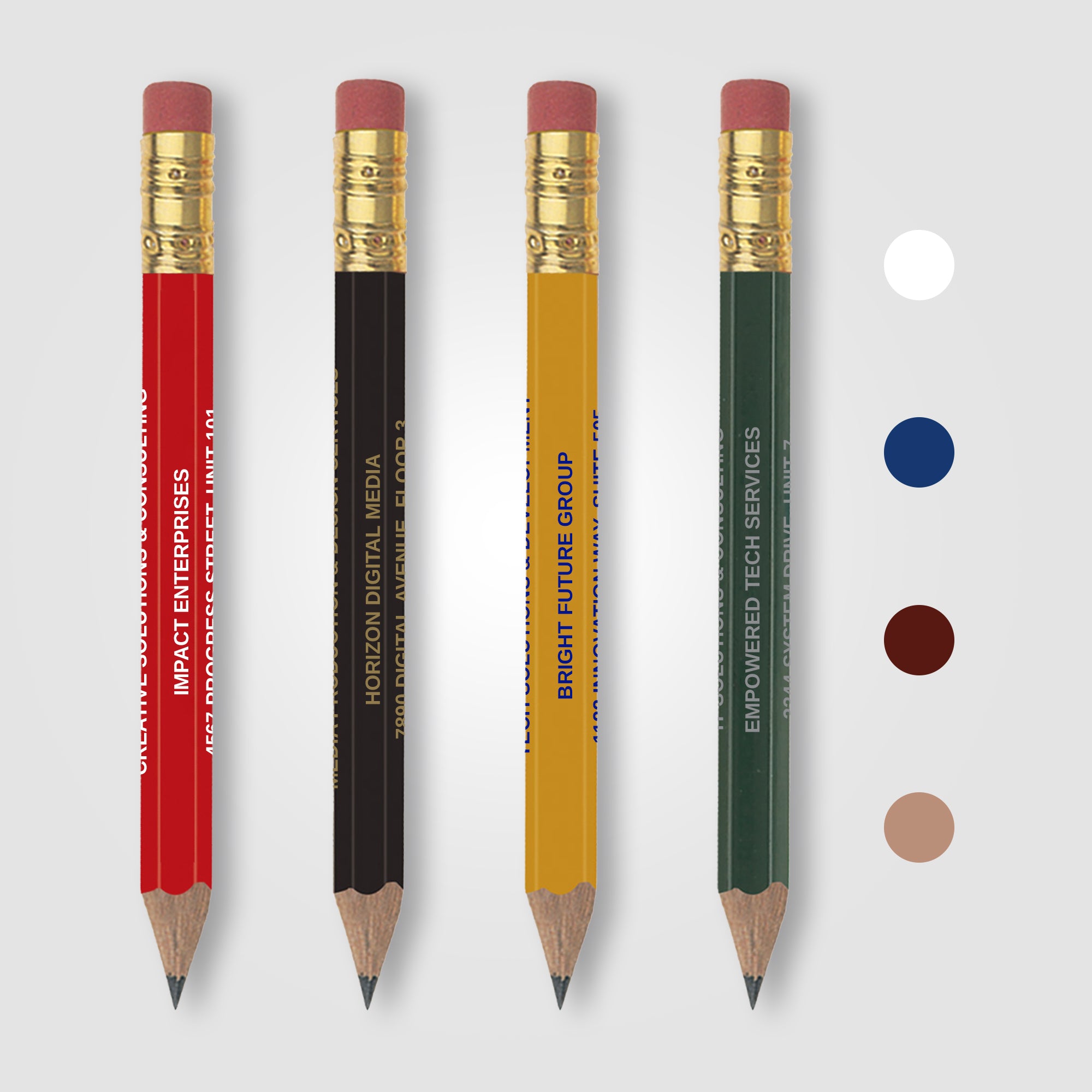 Golf Pencil - Hex with Eraser-zoom-1