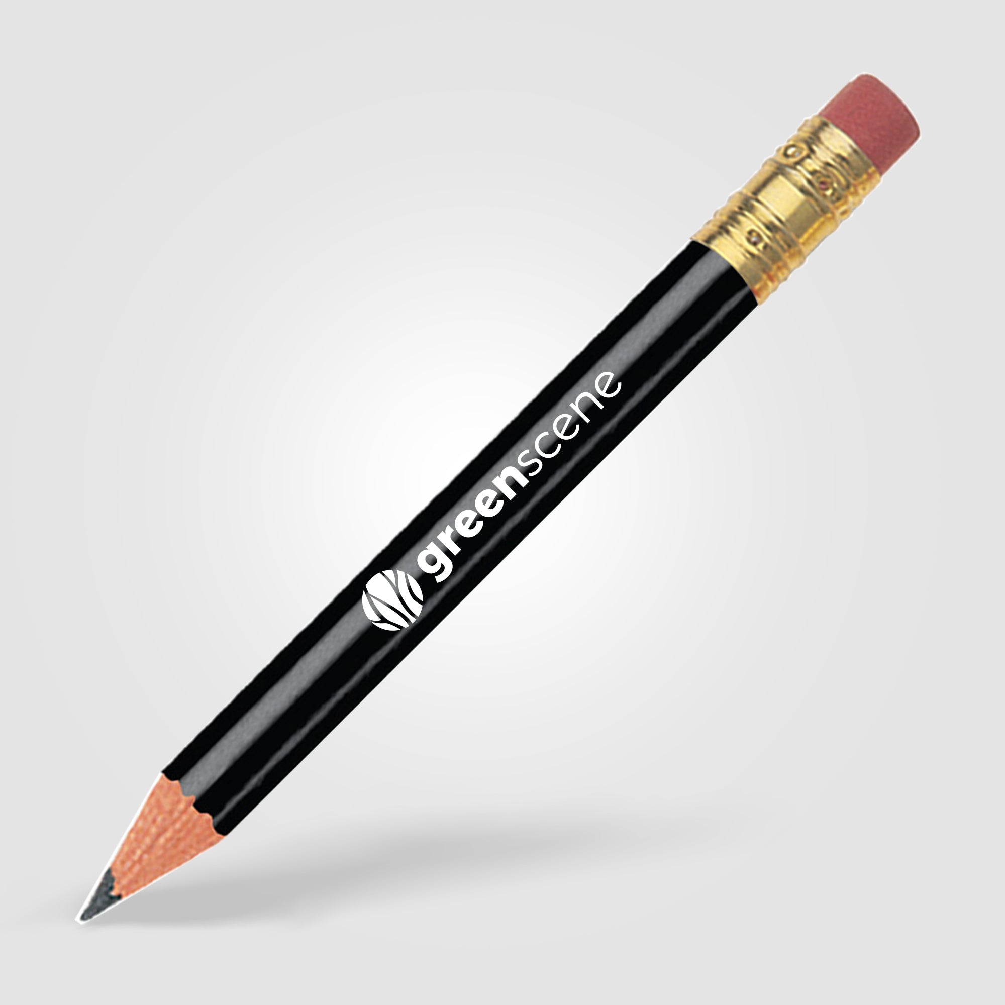 Golf Pencil - Round with Eraser-zoom-5