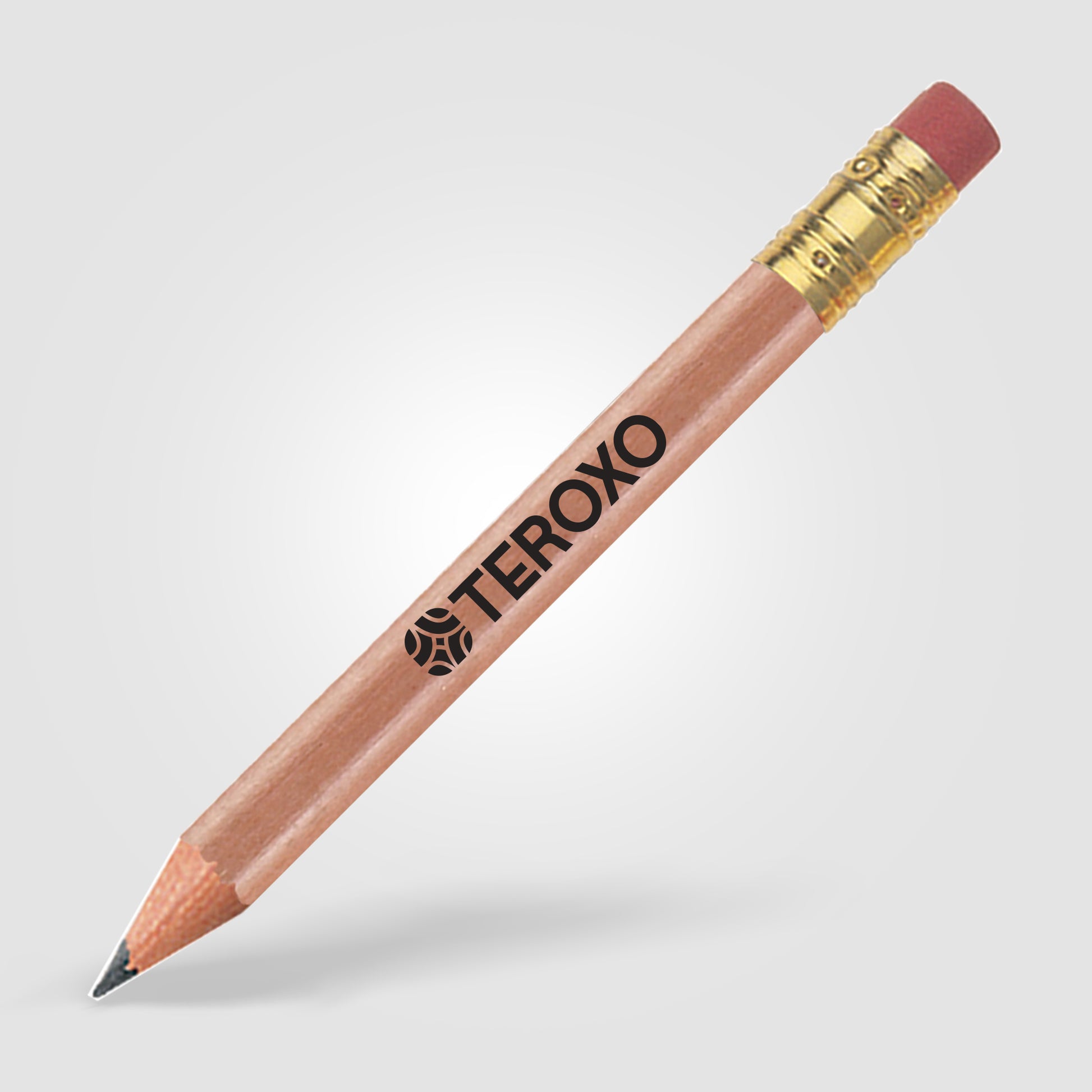 Golf Pencil - Round with Eraser-6