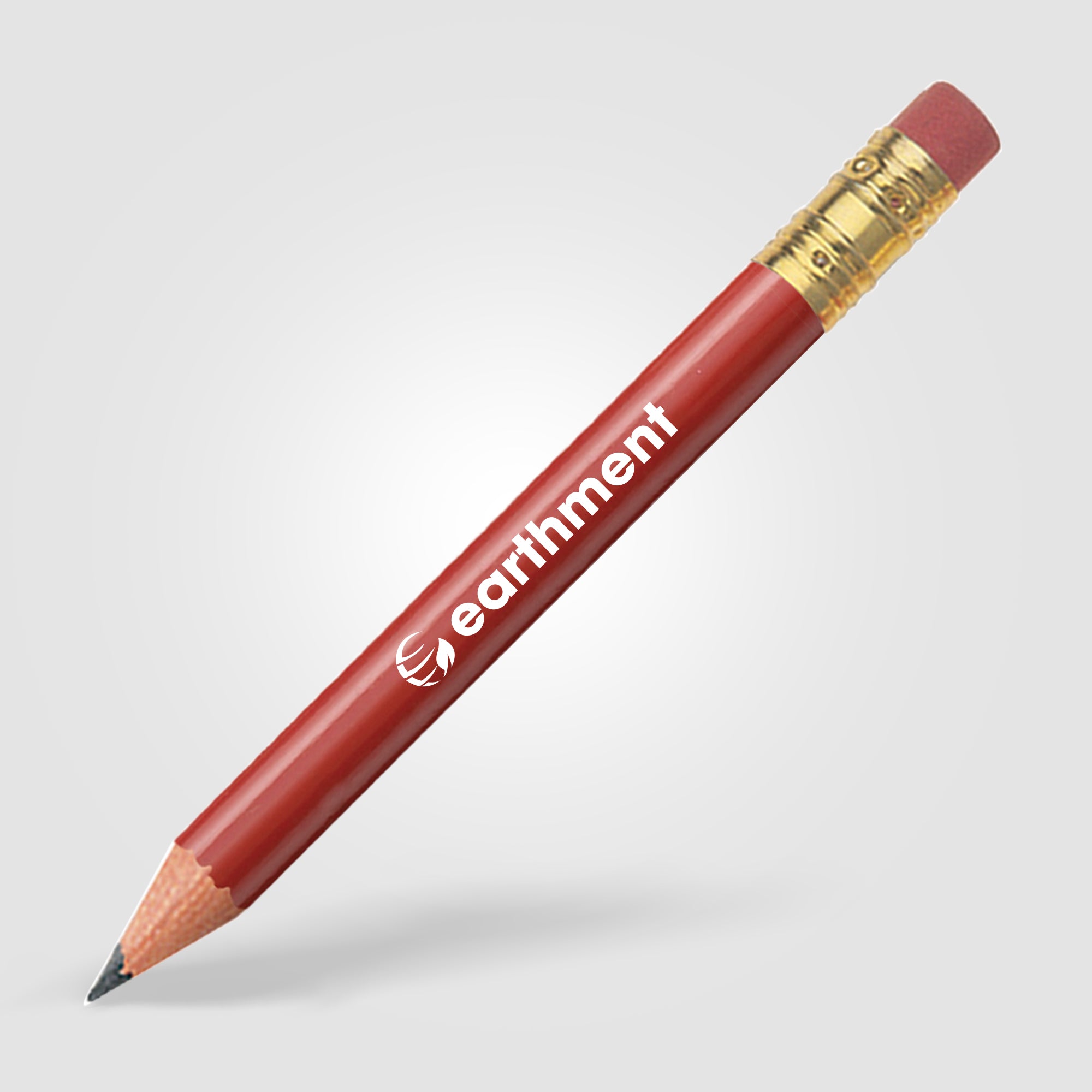 Golf Pencil - Round with Eraser-zoom-2