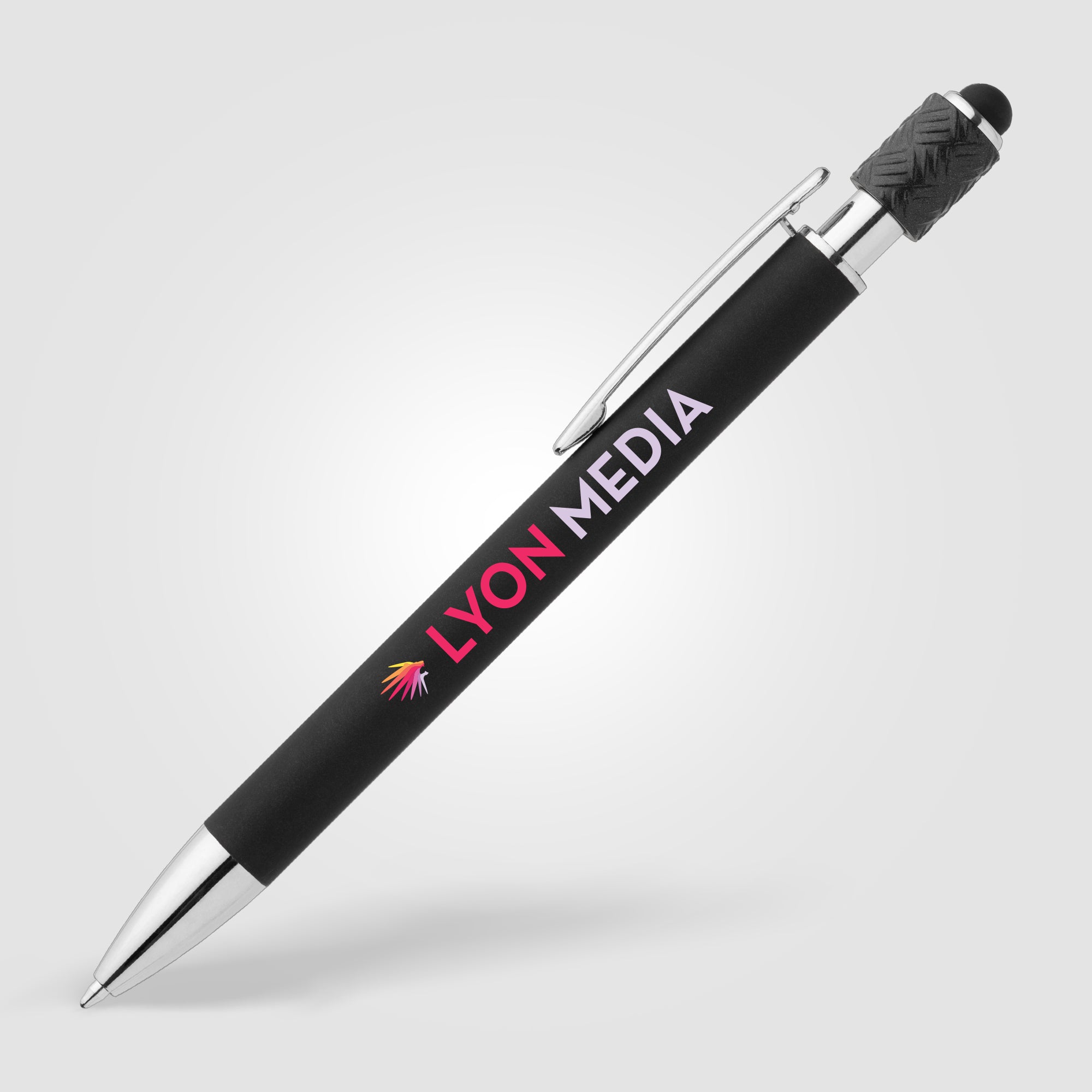 Wave Aluminum Spinner Stylus Pen - ColorJet-zoom-2