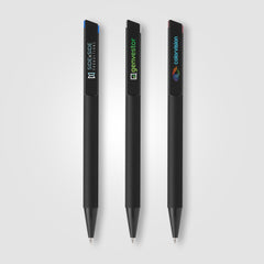 Image of the Volos Recycled Aluminum Ballpoint Pen - ColorJet on clip promotional product, SKU JAJ-C.