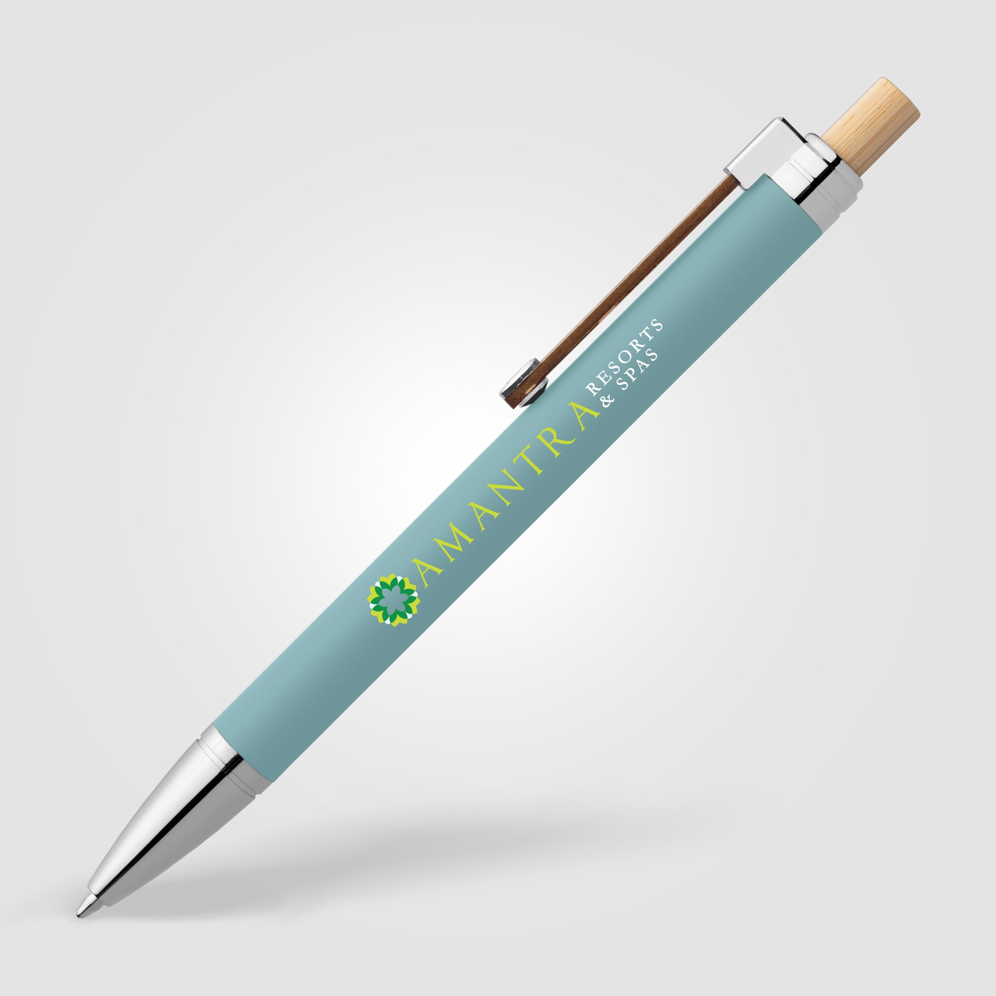 Phoenix Recycled Aluminum Softy Pen - ColorJet-zoom-3