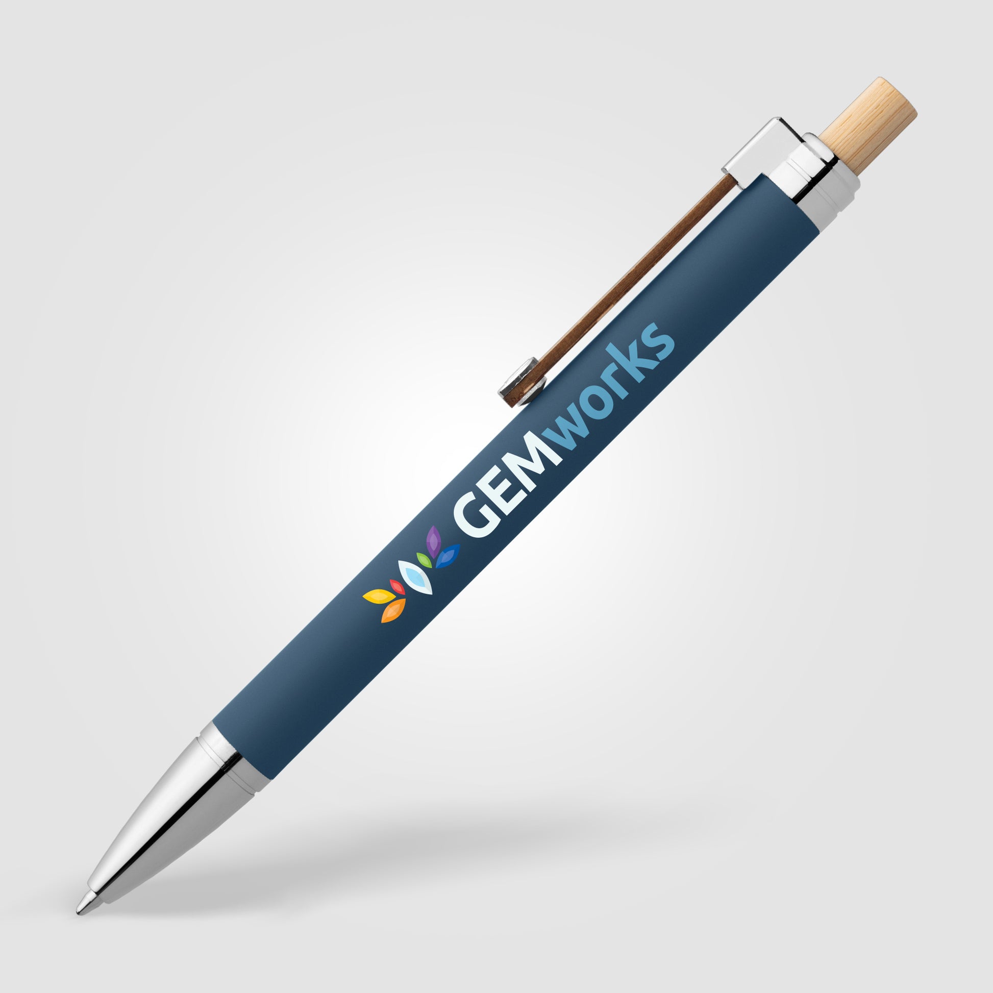 Phoenix Recycled Aluminum Softy Pen - ColorJet-5