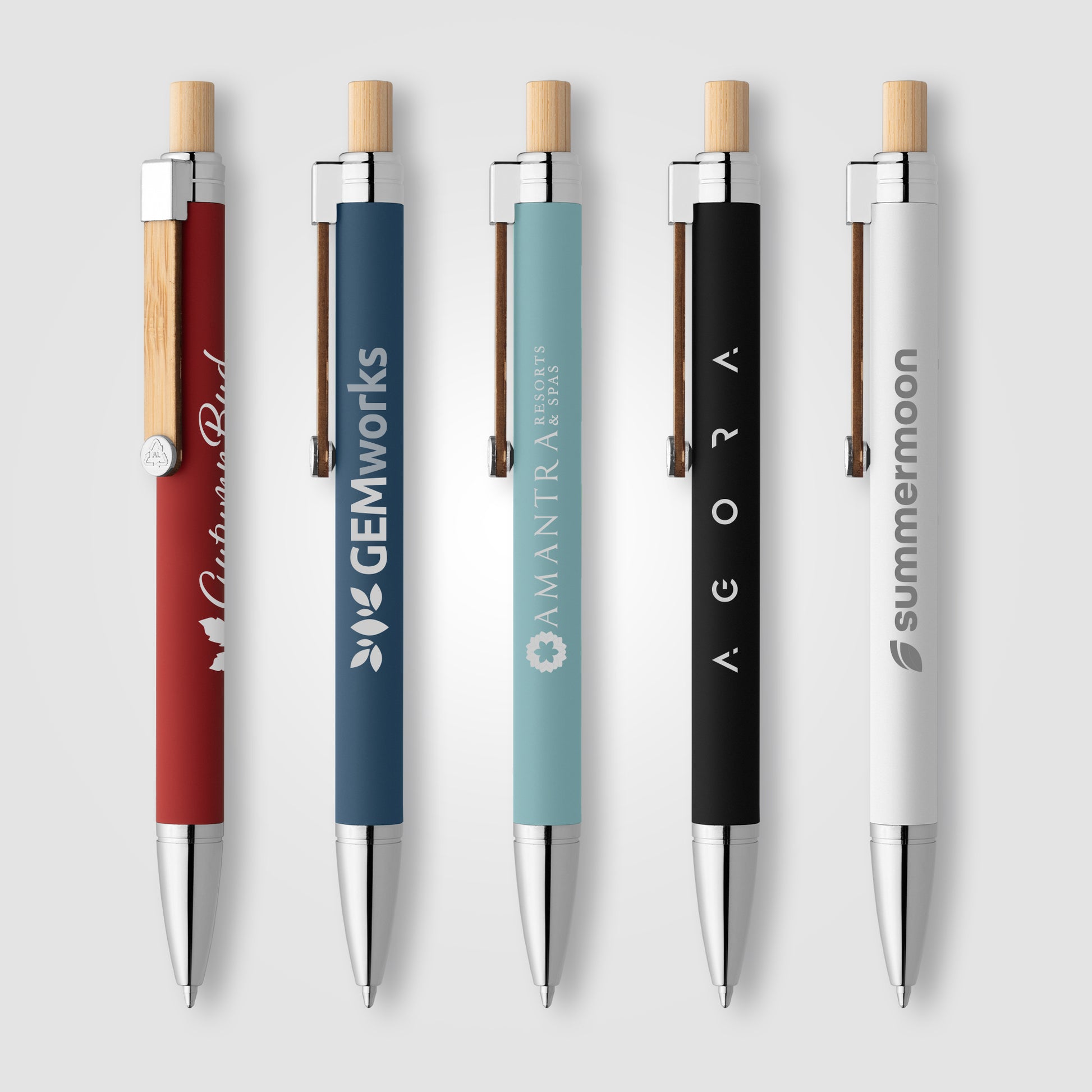 Phoenix Recycled Aluminum Softy Pen - Laser-1