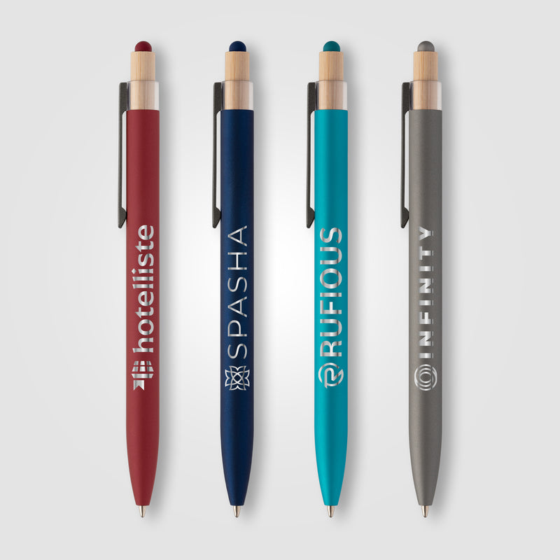 Reborn Recycled Aluminum Stylus Pen - Laser-zoom-