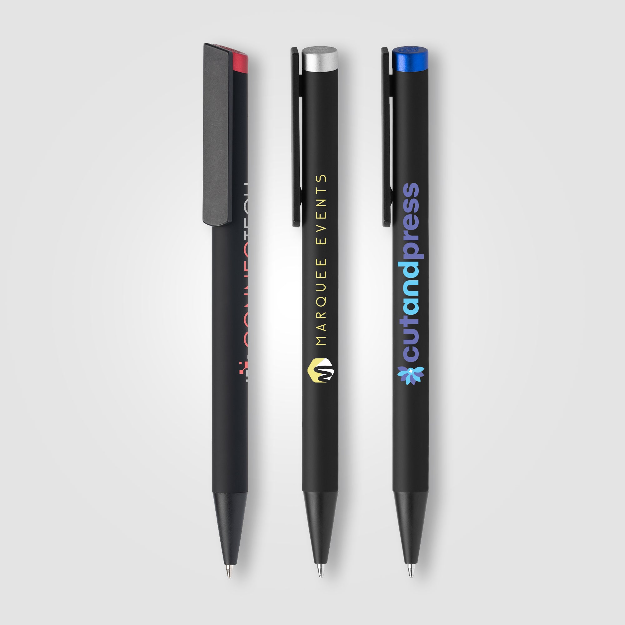 Image of the Volos Recycled Aluminum Ballpoint Pen - ColorJet promotional product, SKU JAV-C.