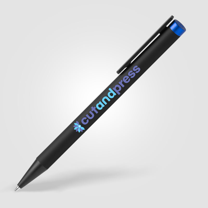 Volos Recycled Aluminum Ballpoint Pen - ColorJet-zoom-