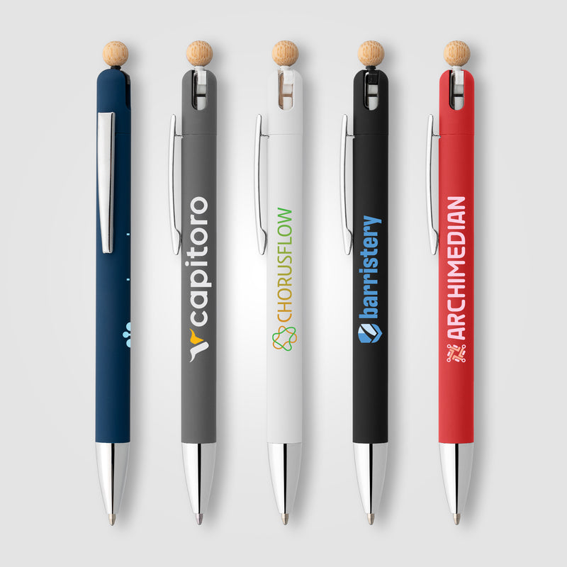 Cavo Recycled Aluminum Fidget Pen - ColorJet-zoom-